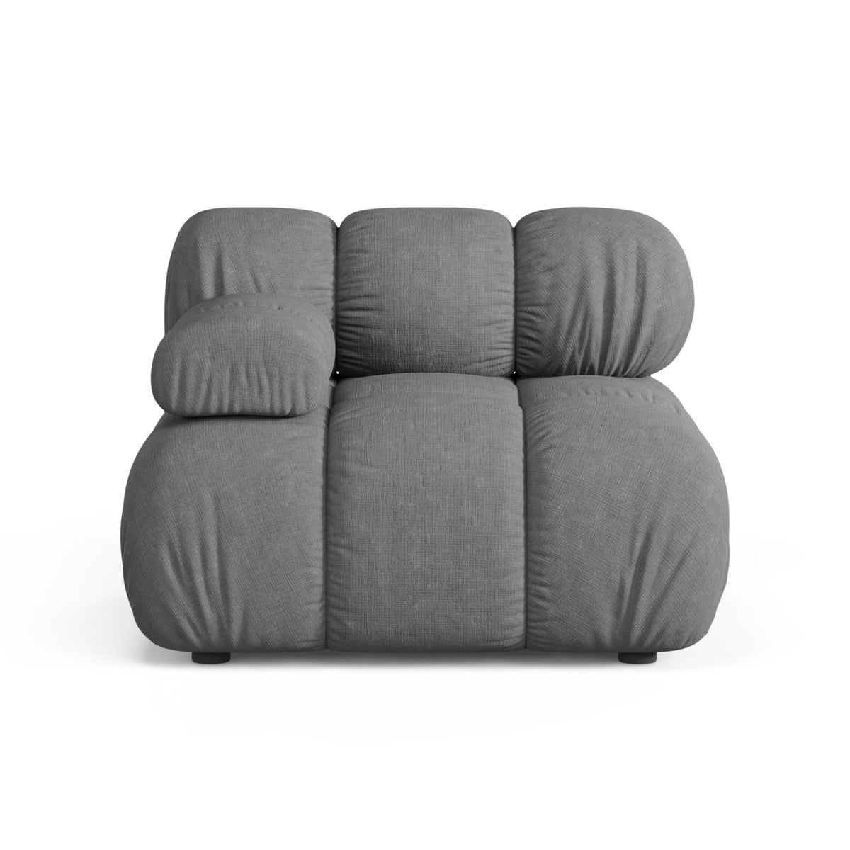 BELLIS Modular Sofa - Left-Side Module in Gray