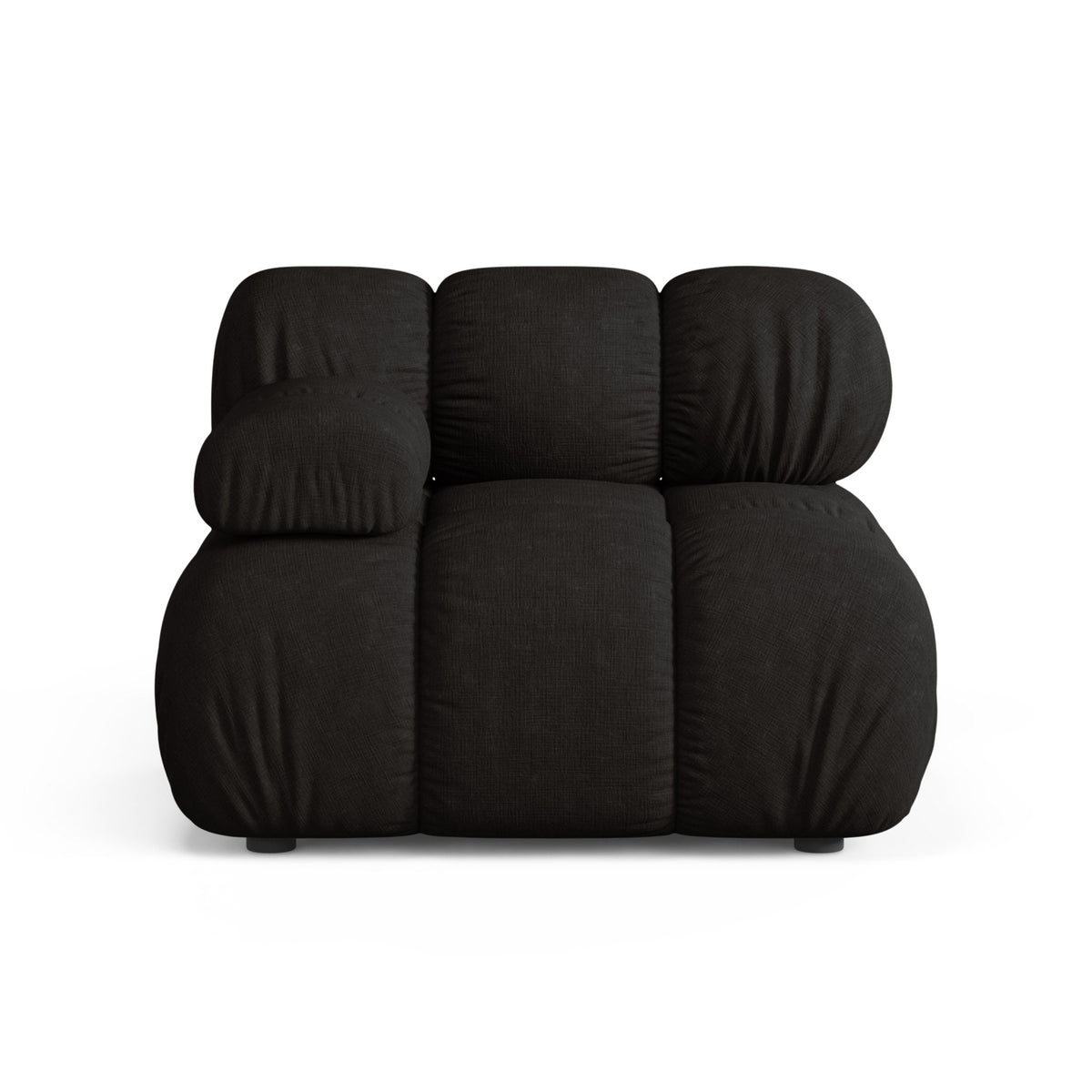 BELLIS Modular Sofa - Left-Side Module in Black