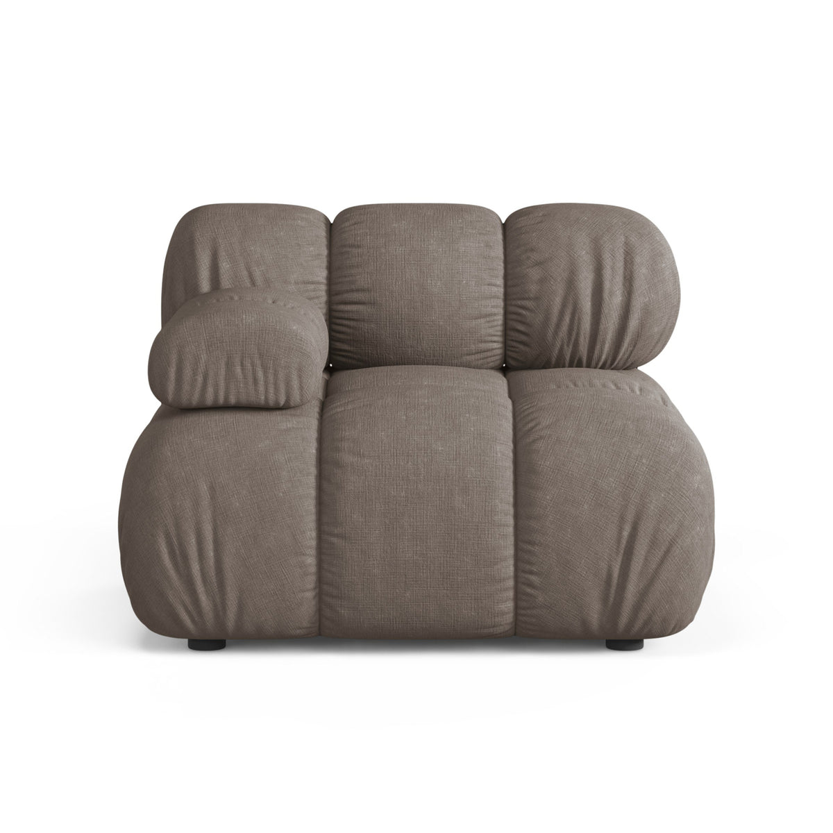 BELLIS Modular Sofa - Left Module in Dark Cappuccino