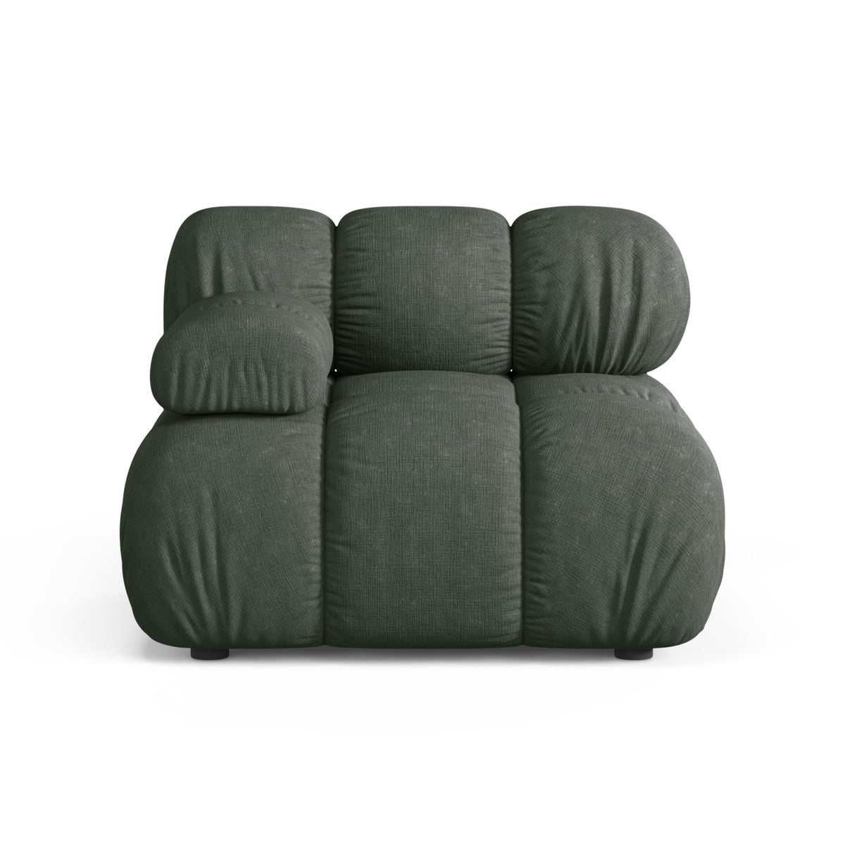 BELLIS Modular Sofa - Left Module in Dark Green