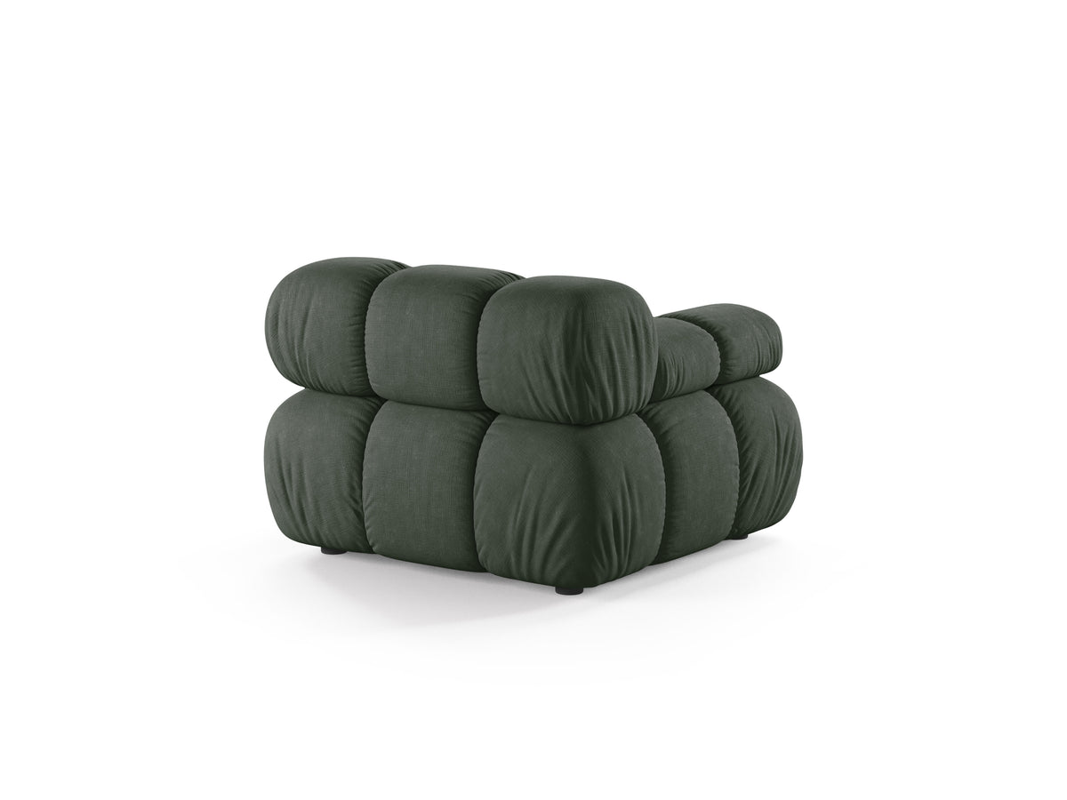BELLIS Modular Sofa - Left Module in Dark Green