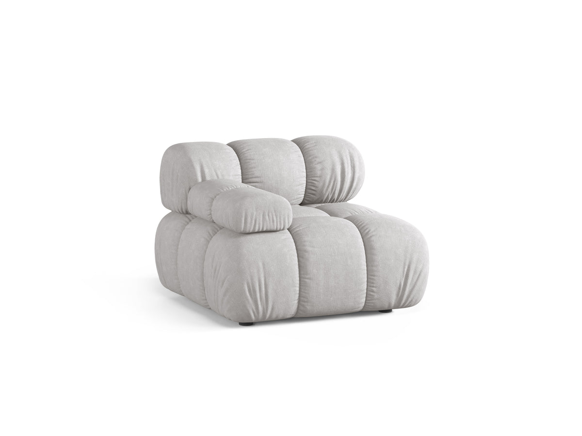 BELLIS Modular Sofa - Left-Side Module in Light Gray