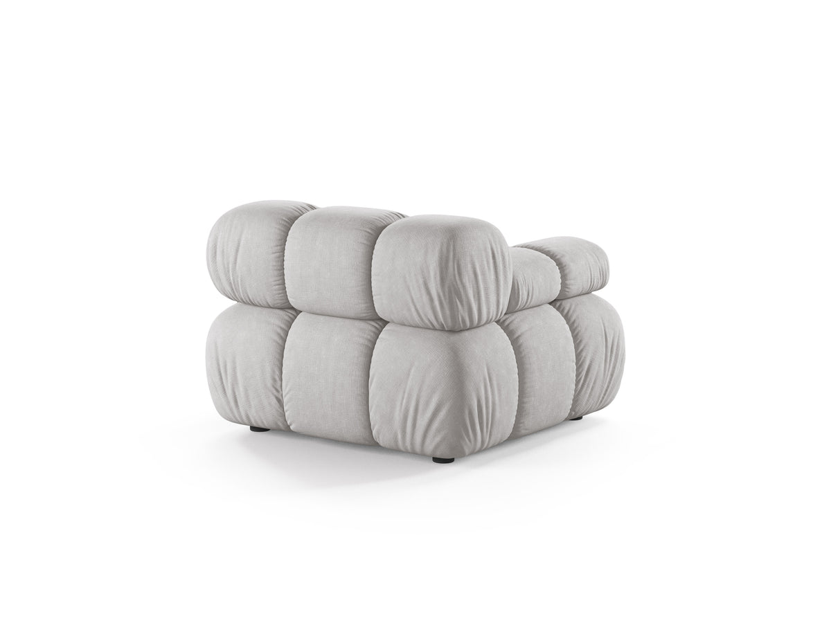 BELLIS Modular Sofa - Left-Side Module in Light Gray