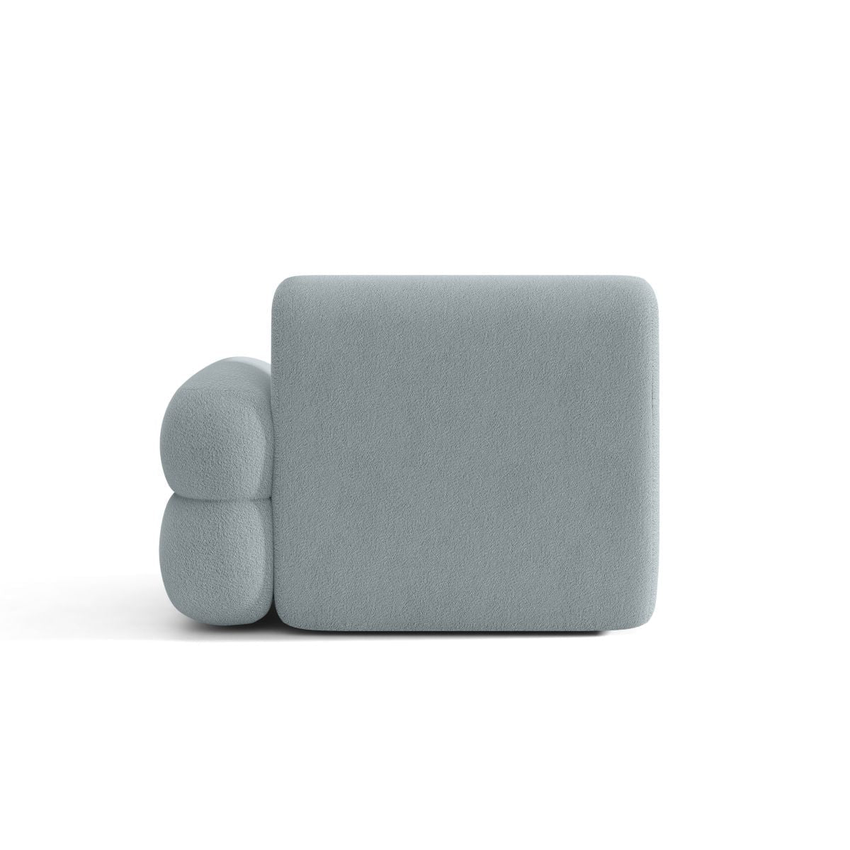 NEO Modular Sofa - Right Side Module in Blue Boucle