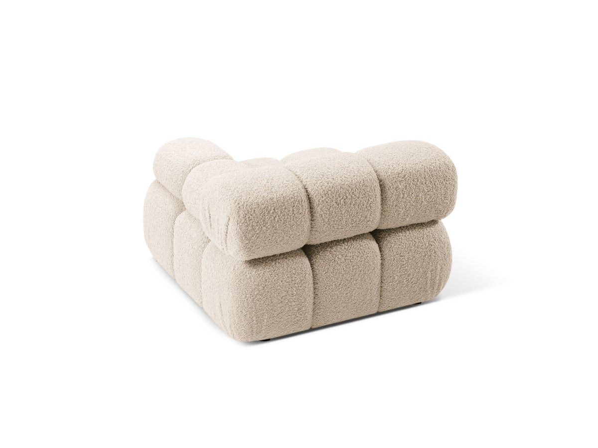 BELLIS Modular Sofa - Right Module in Beige Boucle
