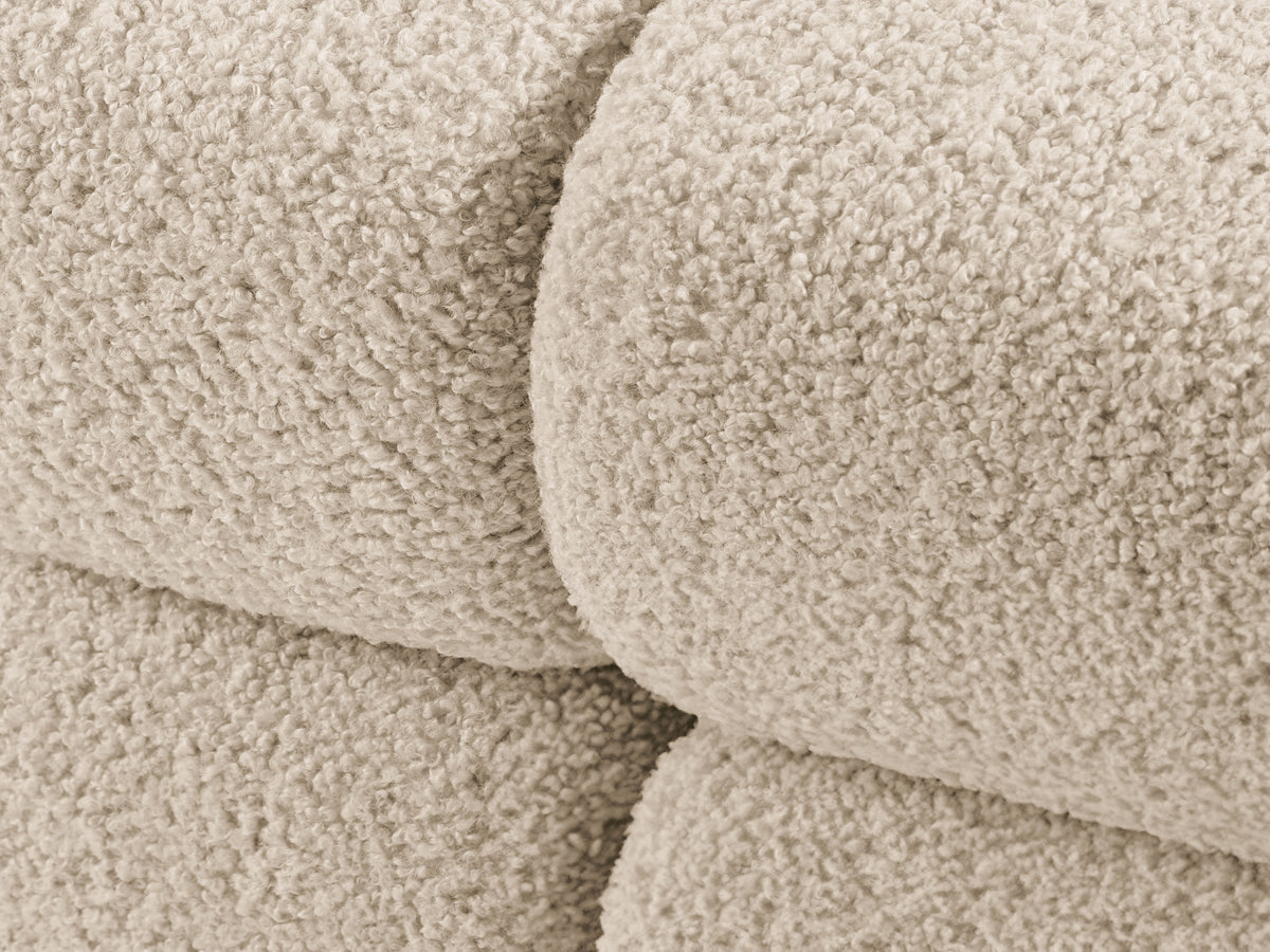 BELLIS Modular Sofa - Right Module in Beige Boucle