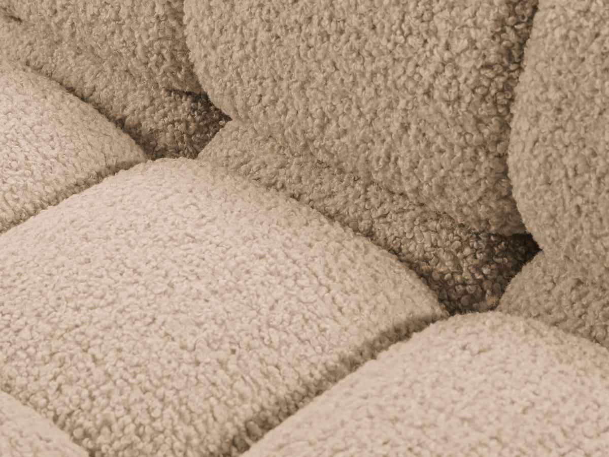 BELLIS Modular Sofa - Right Side Module in Sandy Boucle