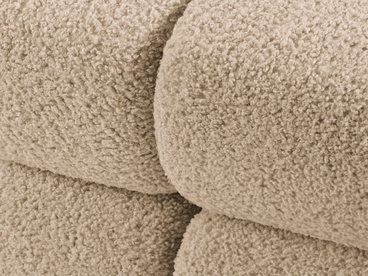 BELLIS Modular Sofa - Right Side Module in Sandy Boucle
