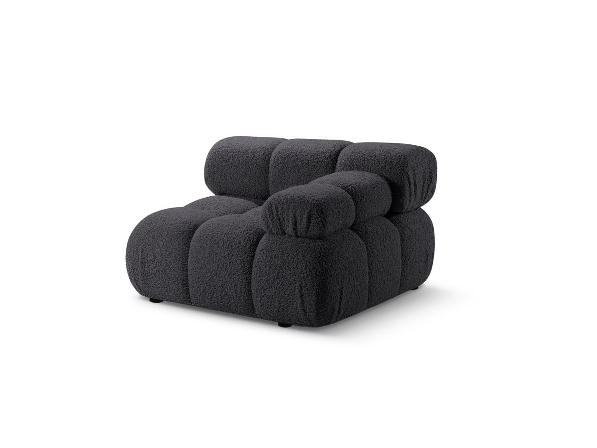 BELLIS Modular Sofa - Right Side Module in Graphite Boucle