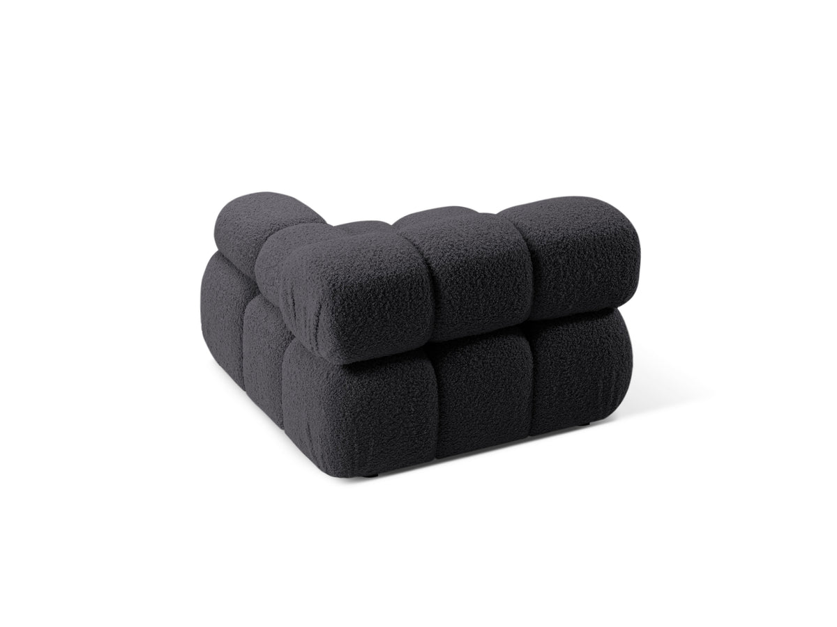 BELLIS Modular Sofa - Right Side Module in Graphite Boucle