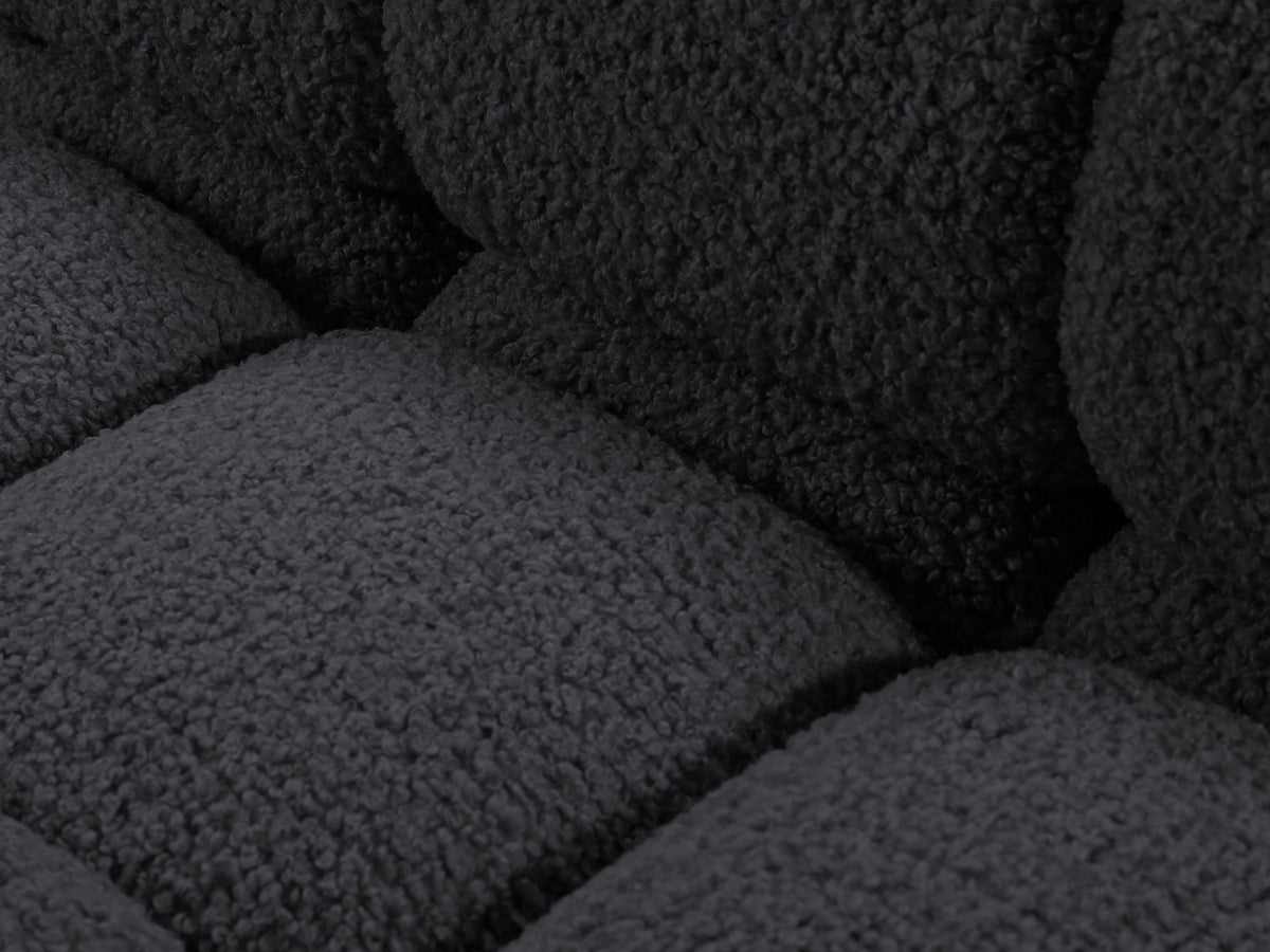 BELLIS Modular Sofa - Right Side Module in Graphite Boucle