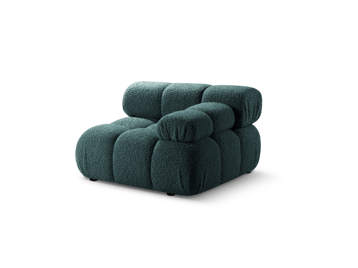 BELLIS Modular Sofa - Right Module in Petrol Blue Boucle