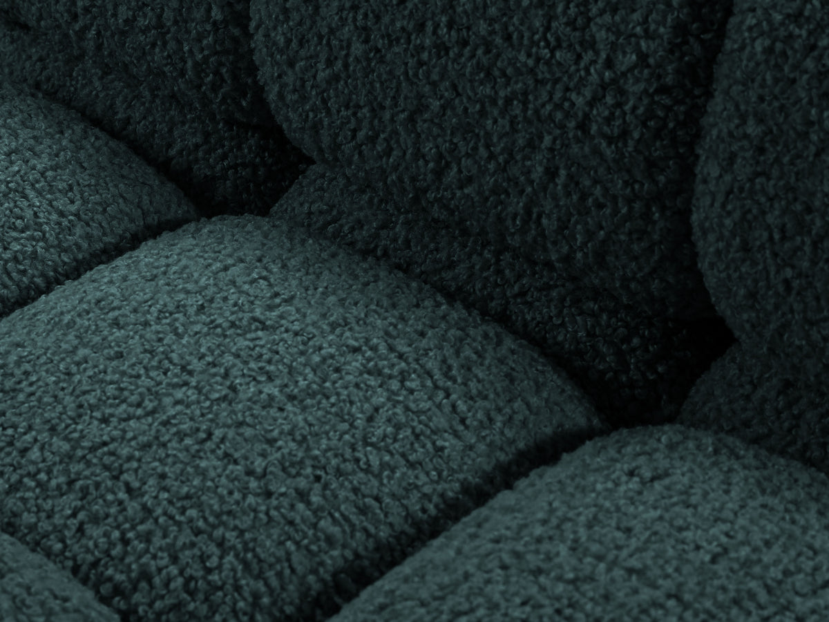 BELLIS Modular Sofa - Right Module in Petrol Blue Boucle
