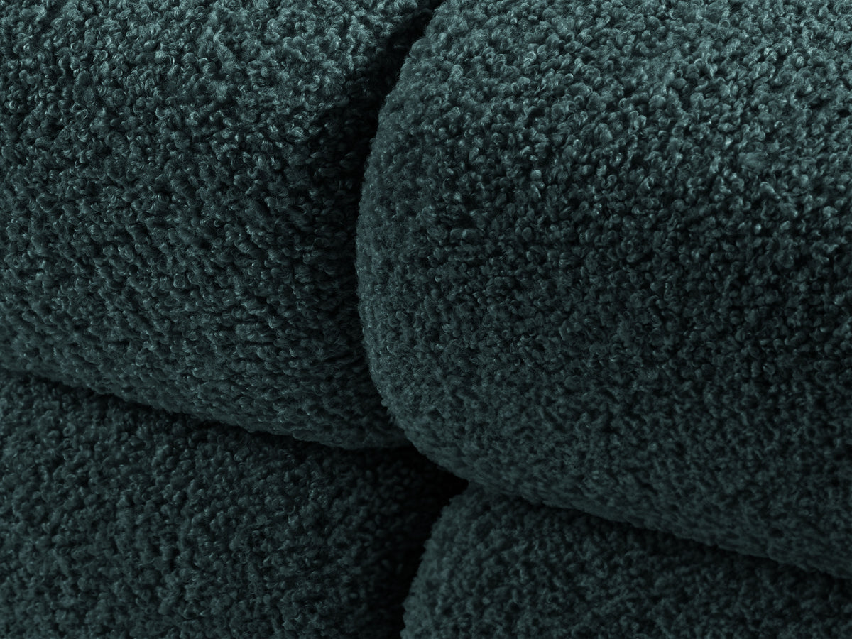 BELLIS Modular Sofa - Right Module in Petrol Blue Boucle