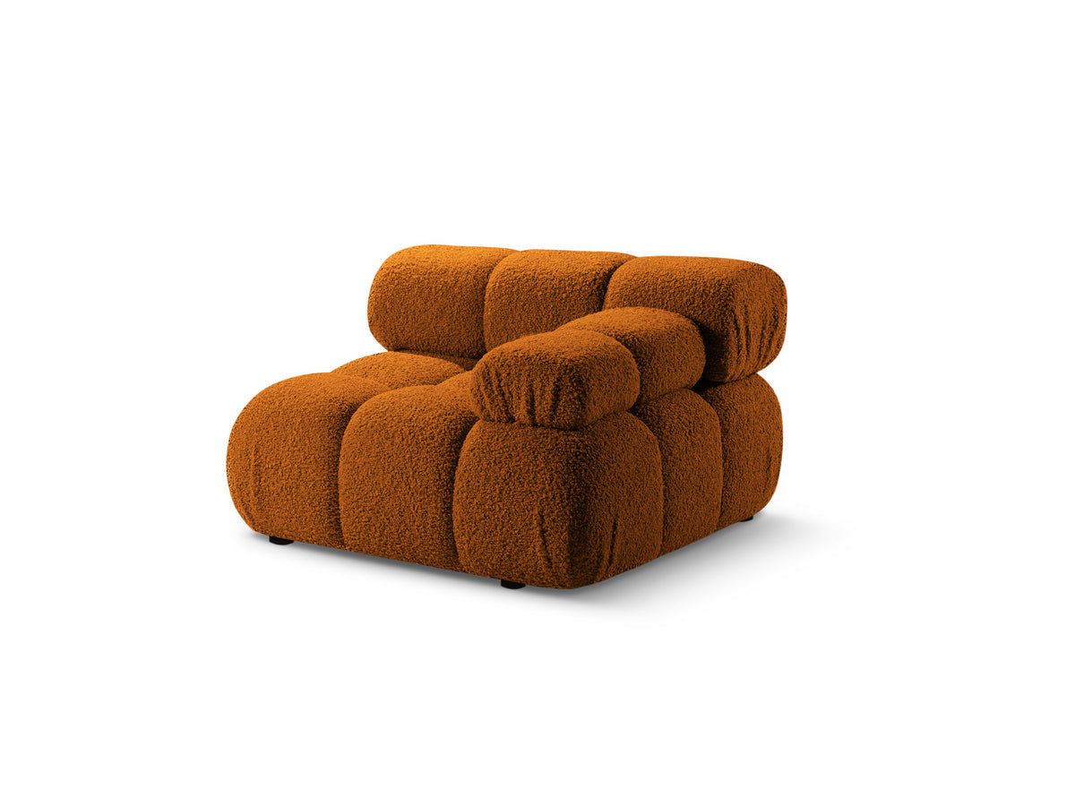 BELLIS Modular Sofa - Right Side Module in Brick Boucle
