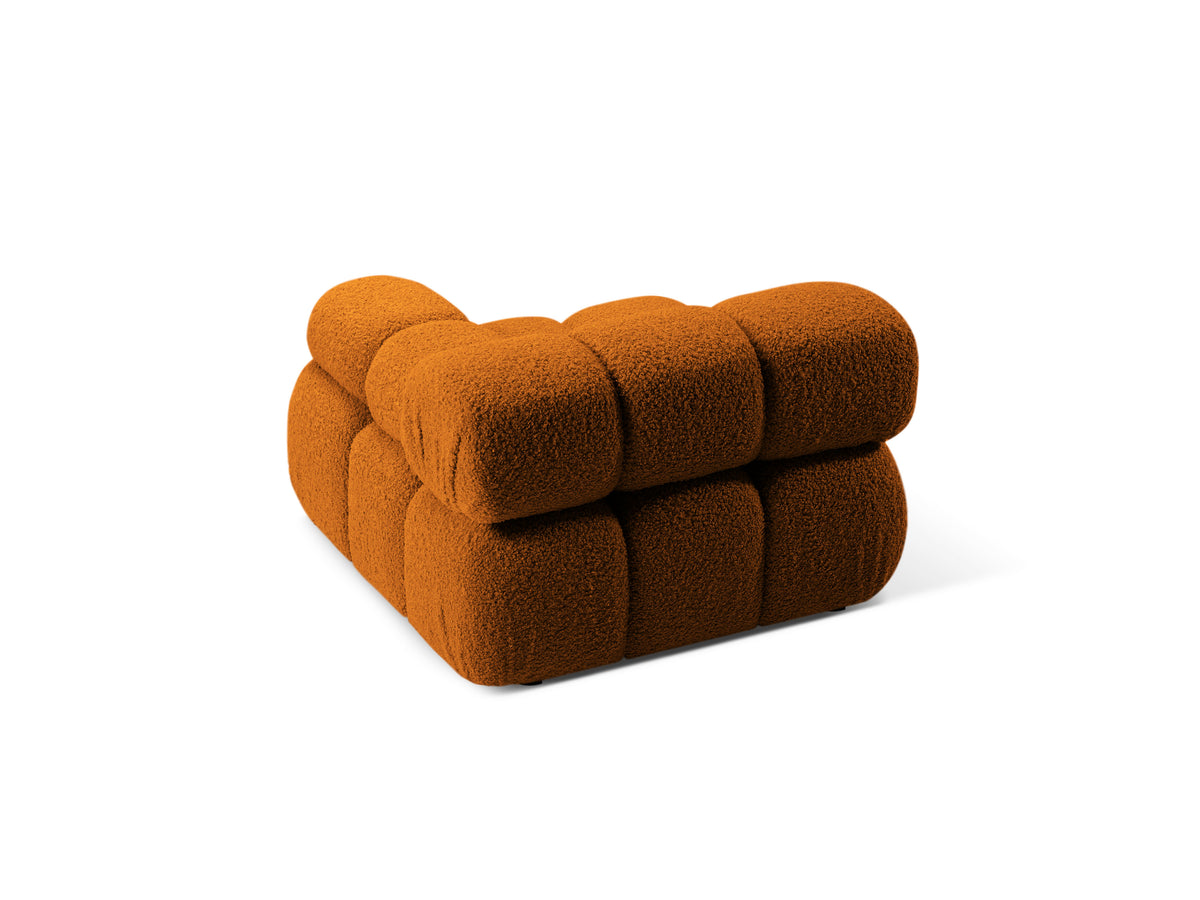 BELLIS Modular Sofa - Right Side Module in Brick Boucle