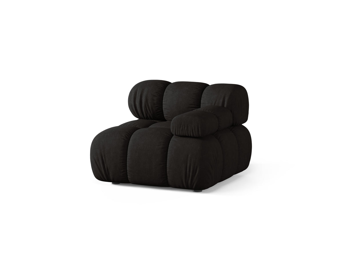 BELLIS Modular Sofa - Right Side Module in Black