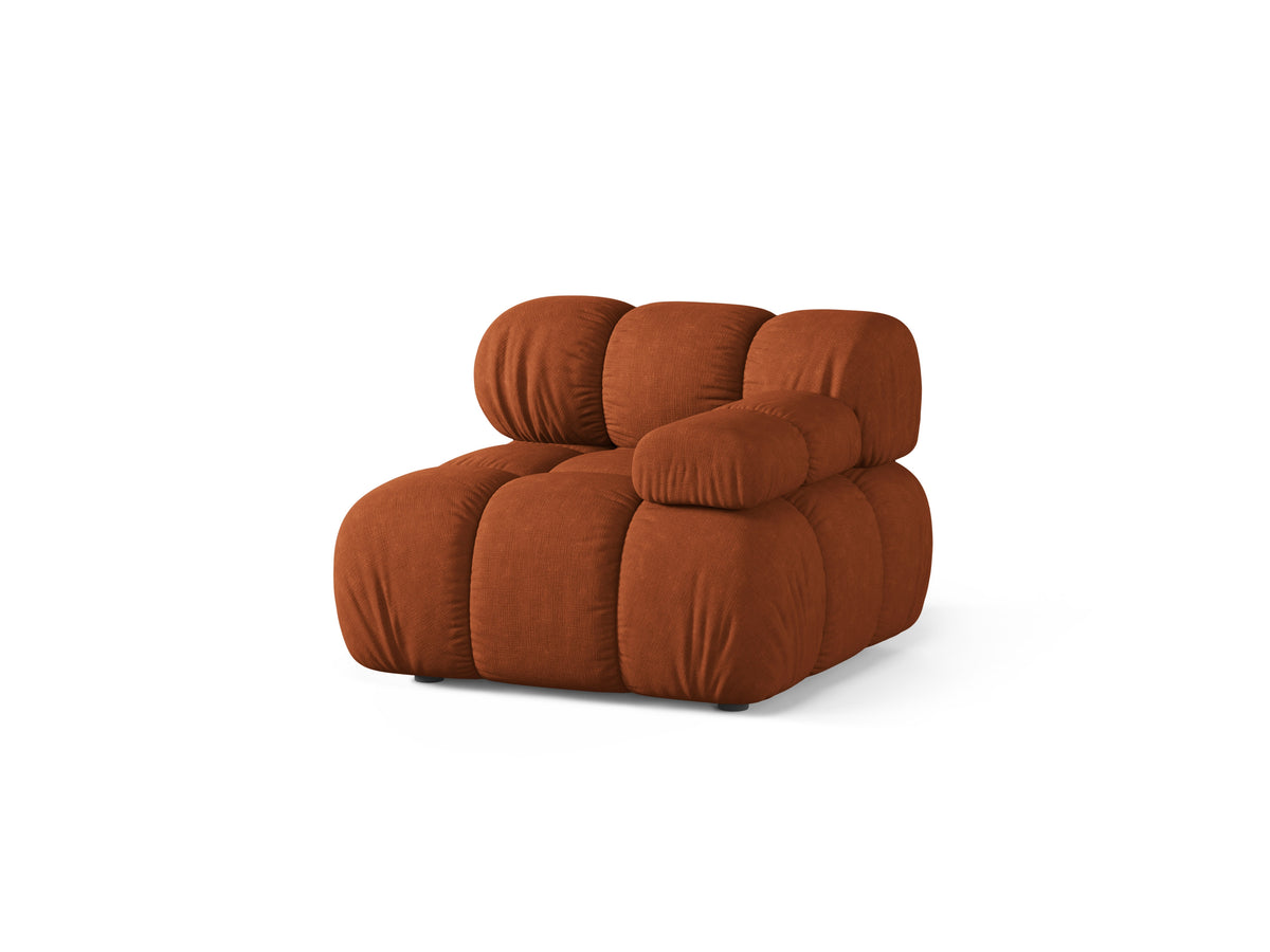 BELLIS Modular Sofa - Right Side Module in Brick Red