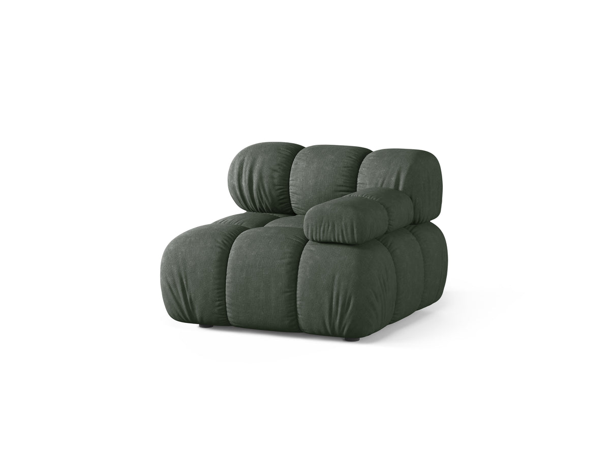 BELLIS Modular Sofa - Right Module in Dark Green