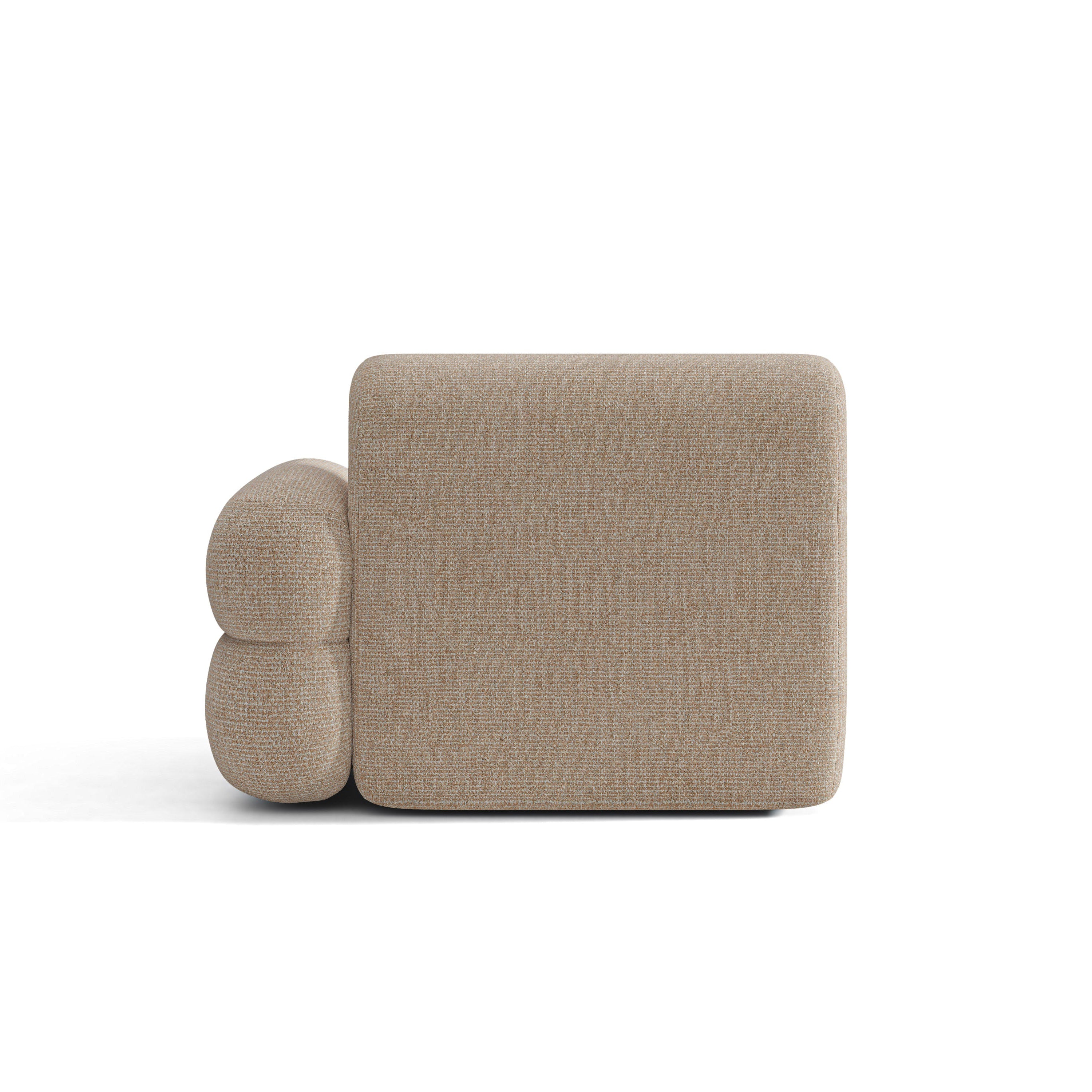NEO Modular Sofa - Right Side Module in Sand Melange