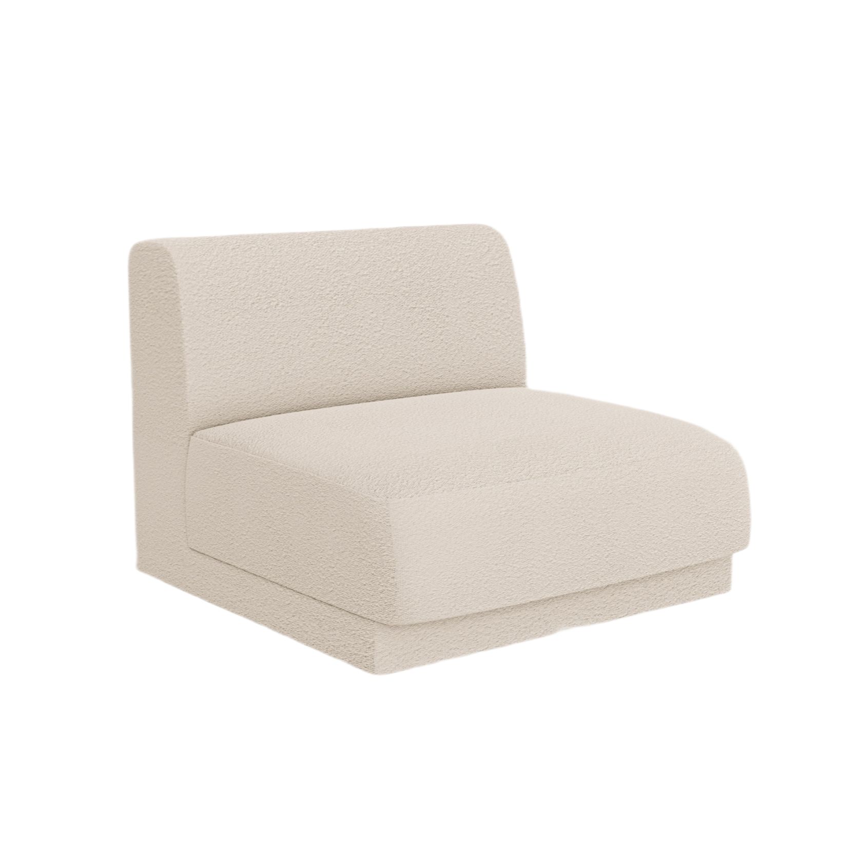 Sessel / Modul MILEY beige Boucle