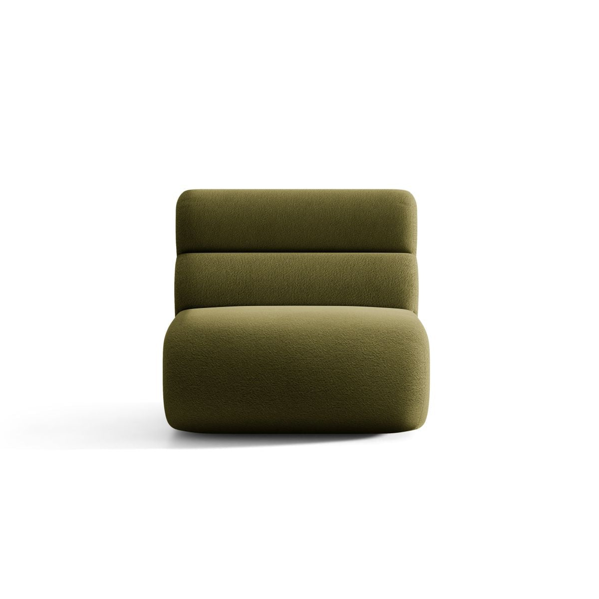 NEO Armchair / Module in Olive Boucle