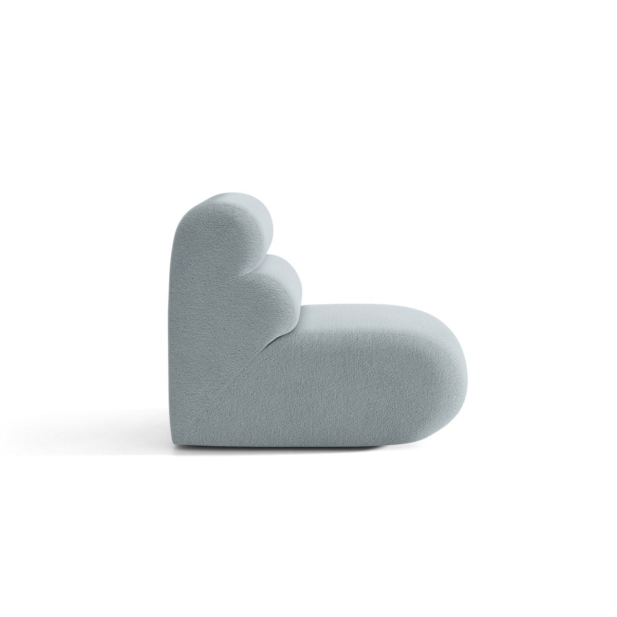 NEO Armchair / Module in Blue Boucle