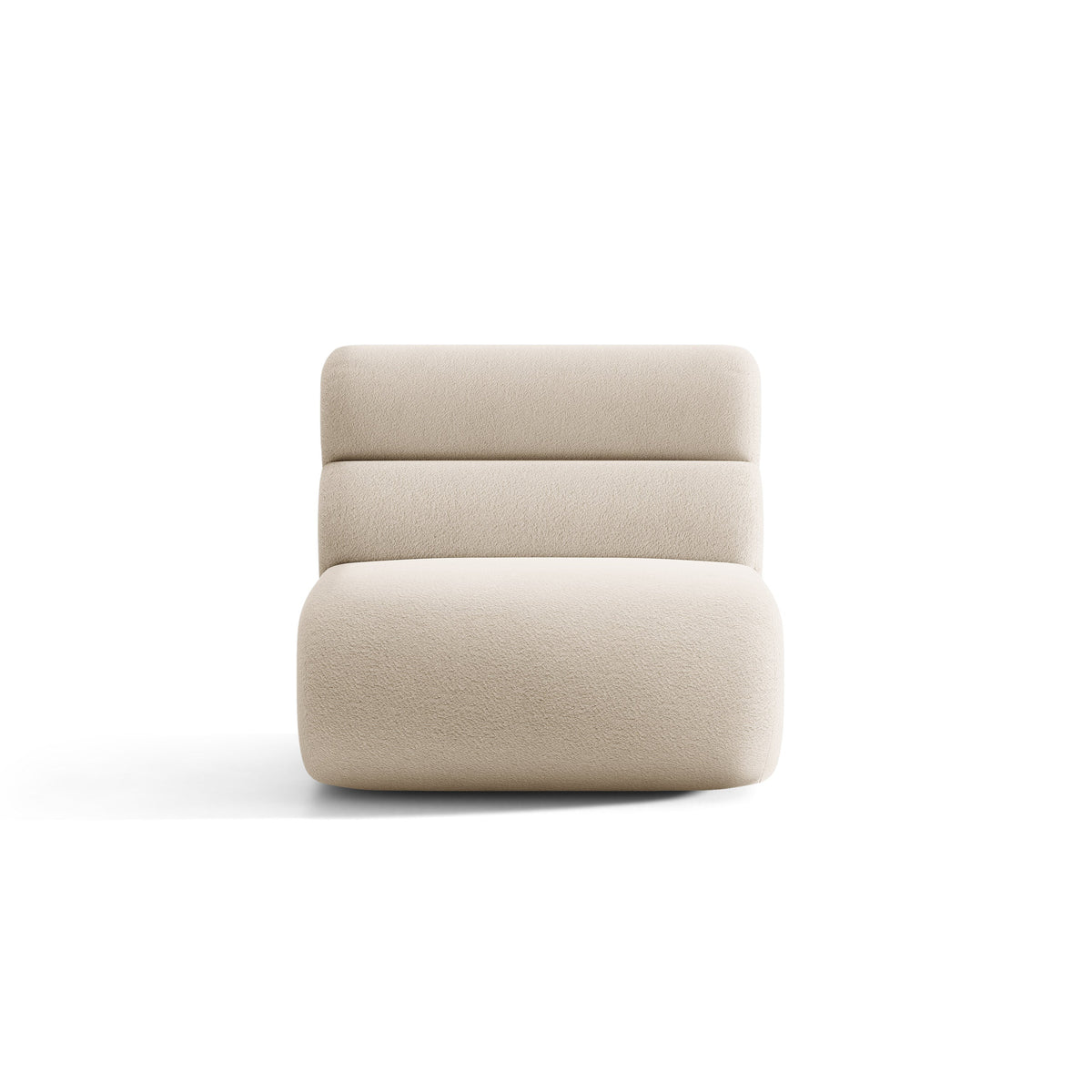 Armchair / NEO module beige boucle