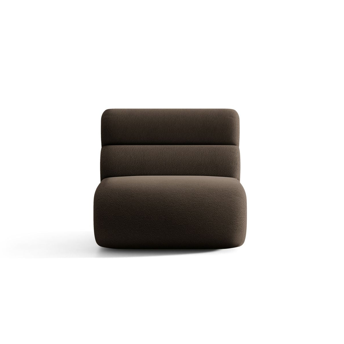 NEO Armchair / Module in Brown Boucle