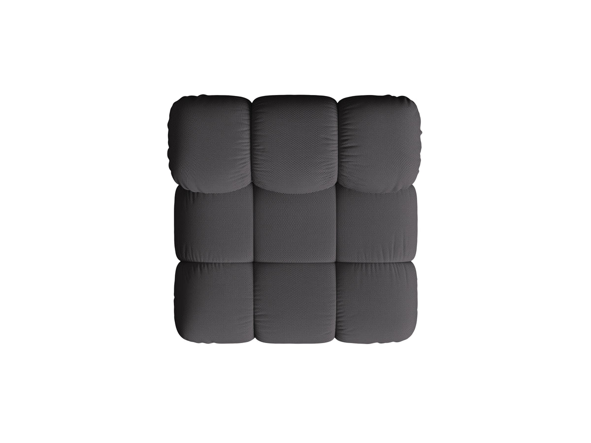 BELLIS Armchair / Module in Dark Gray 3D Fabric