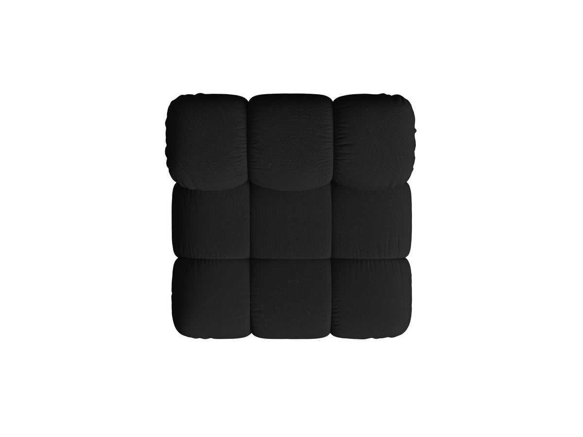 BELLIS Armchair / Module in Black 3D Fabric