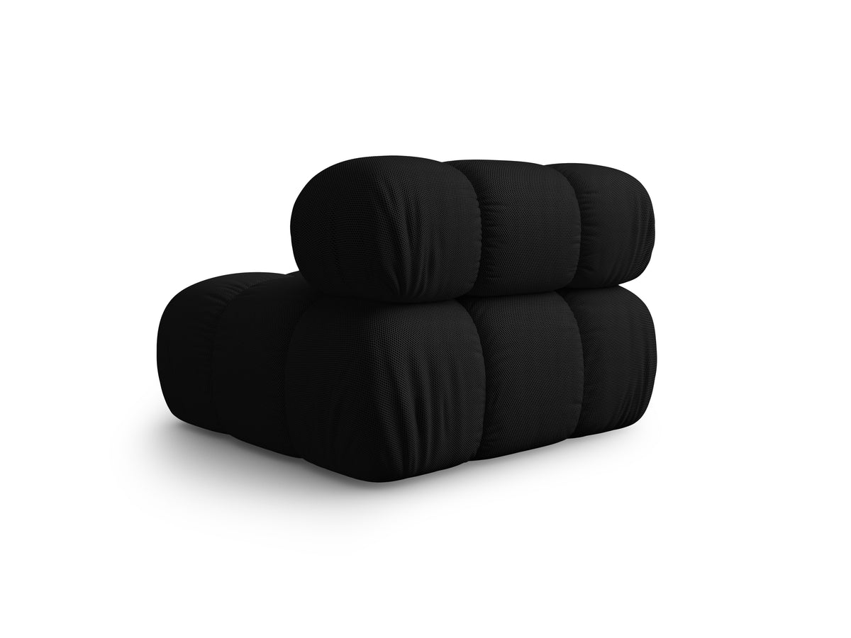 BELLIS Armchair / Module in Black 3D Fabric