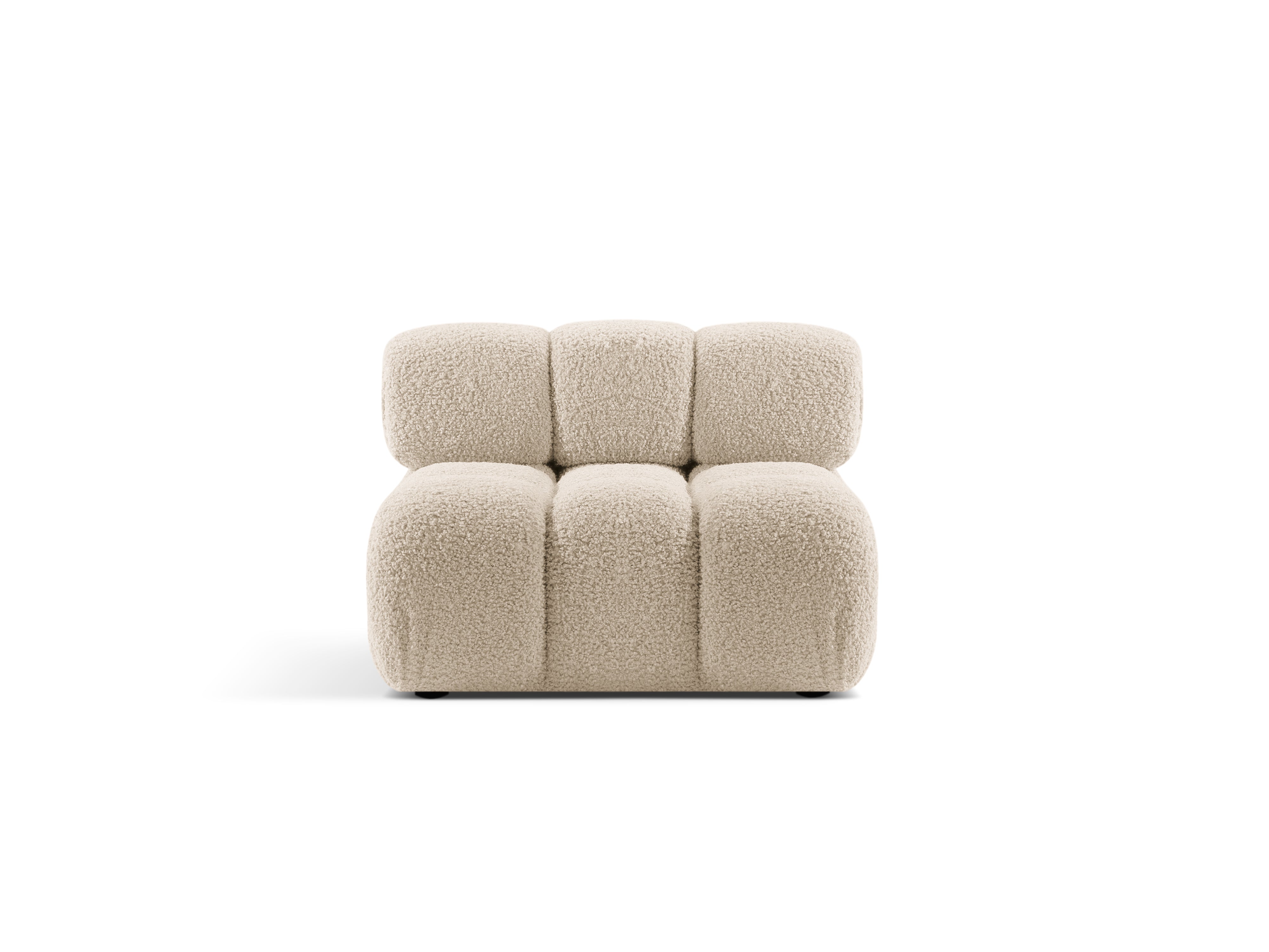 BELLIS Armchair / Module in Beige Boucle