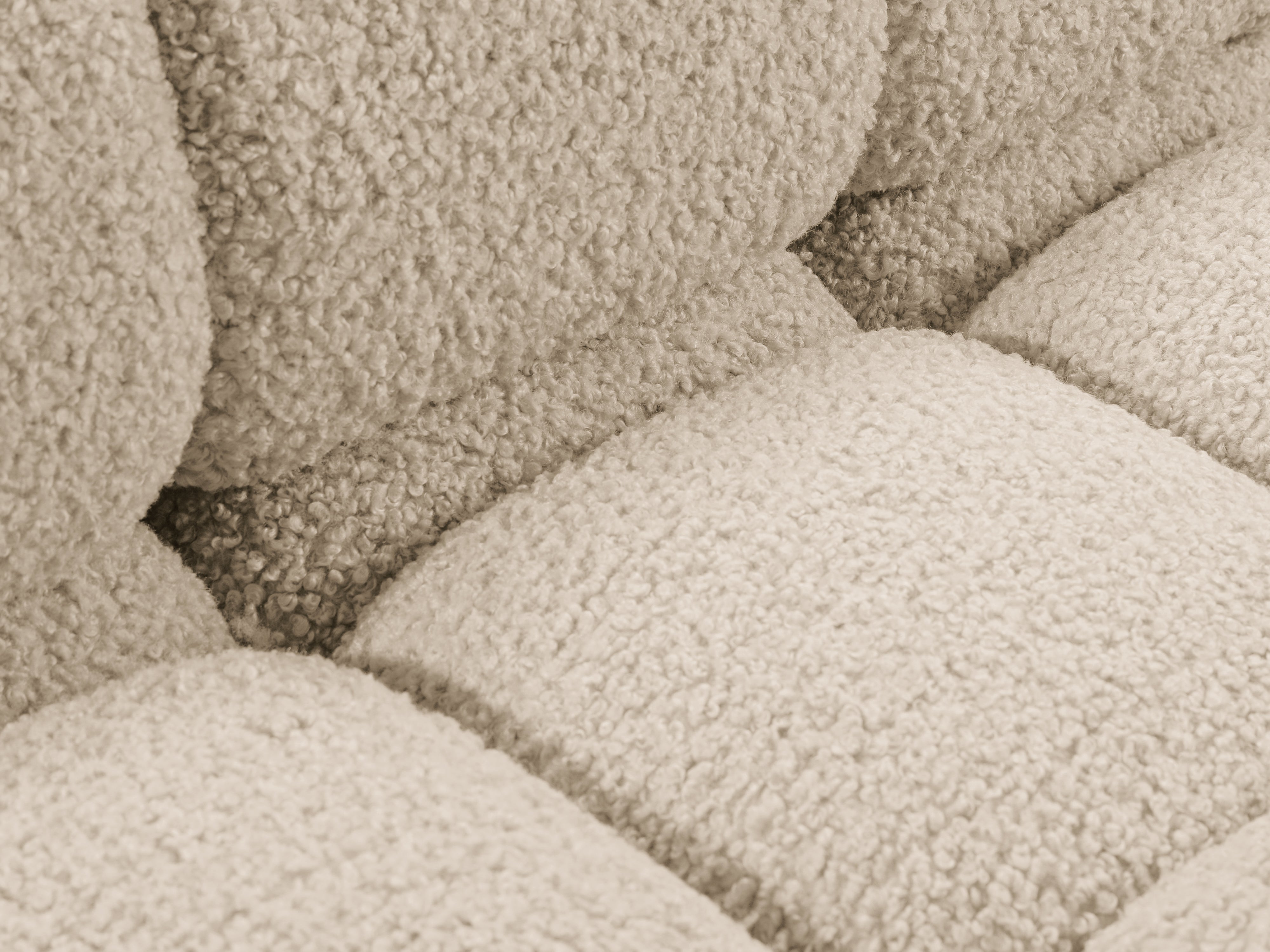 BELLIS Armchair / Module in Beige Boucle