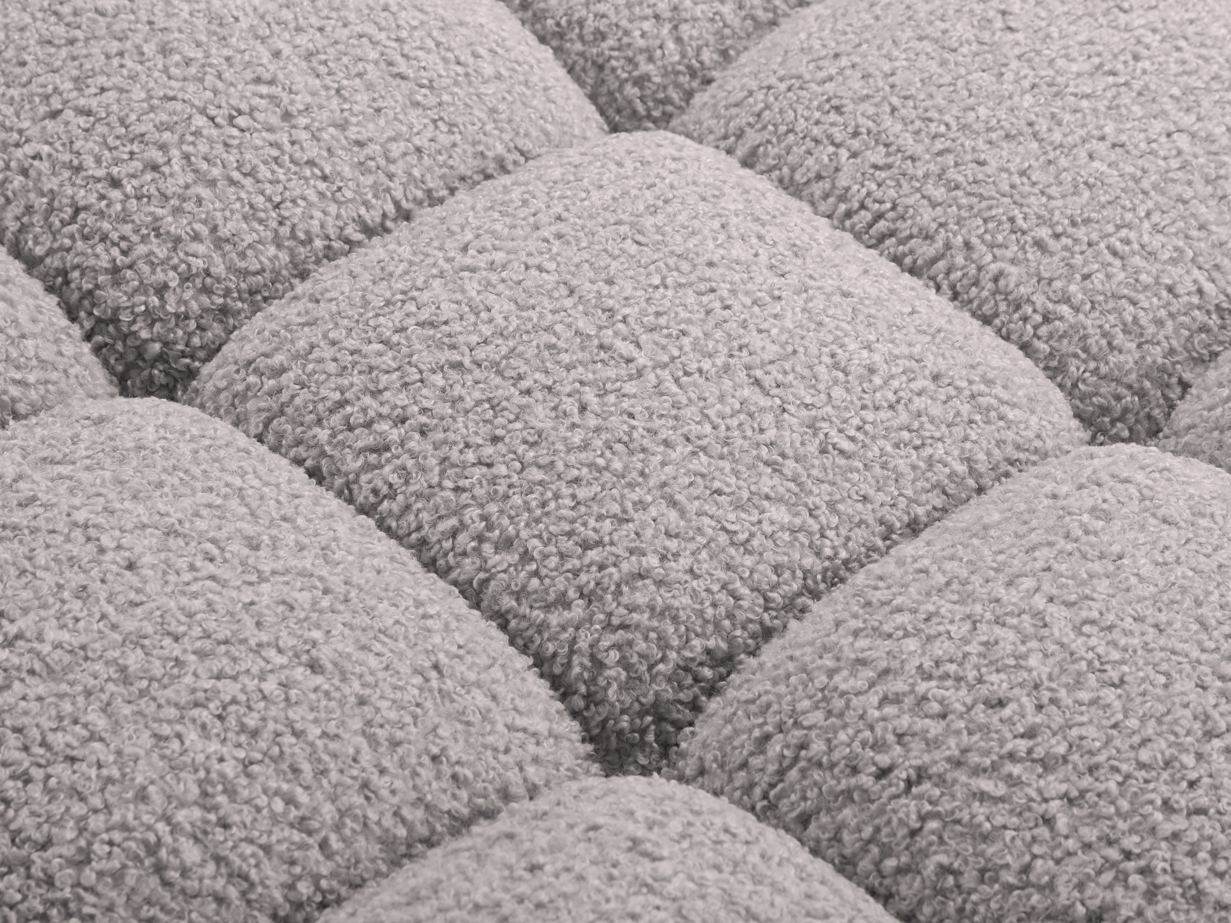 BELLIS Armchair / Module in Gray Boucle