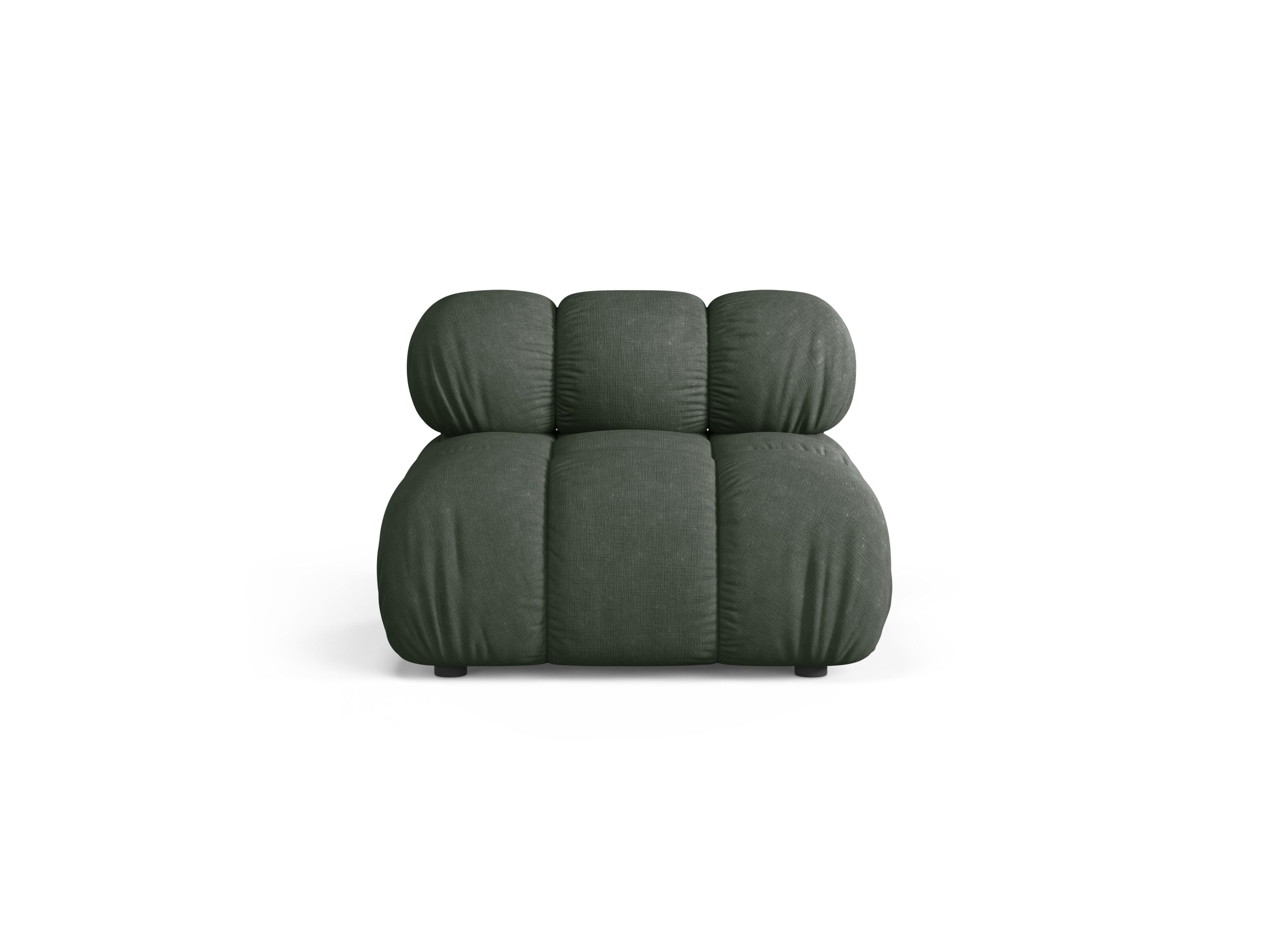 BELLIS Armchair / Module in Dark Green