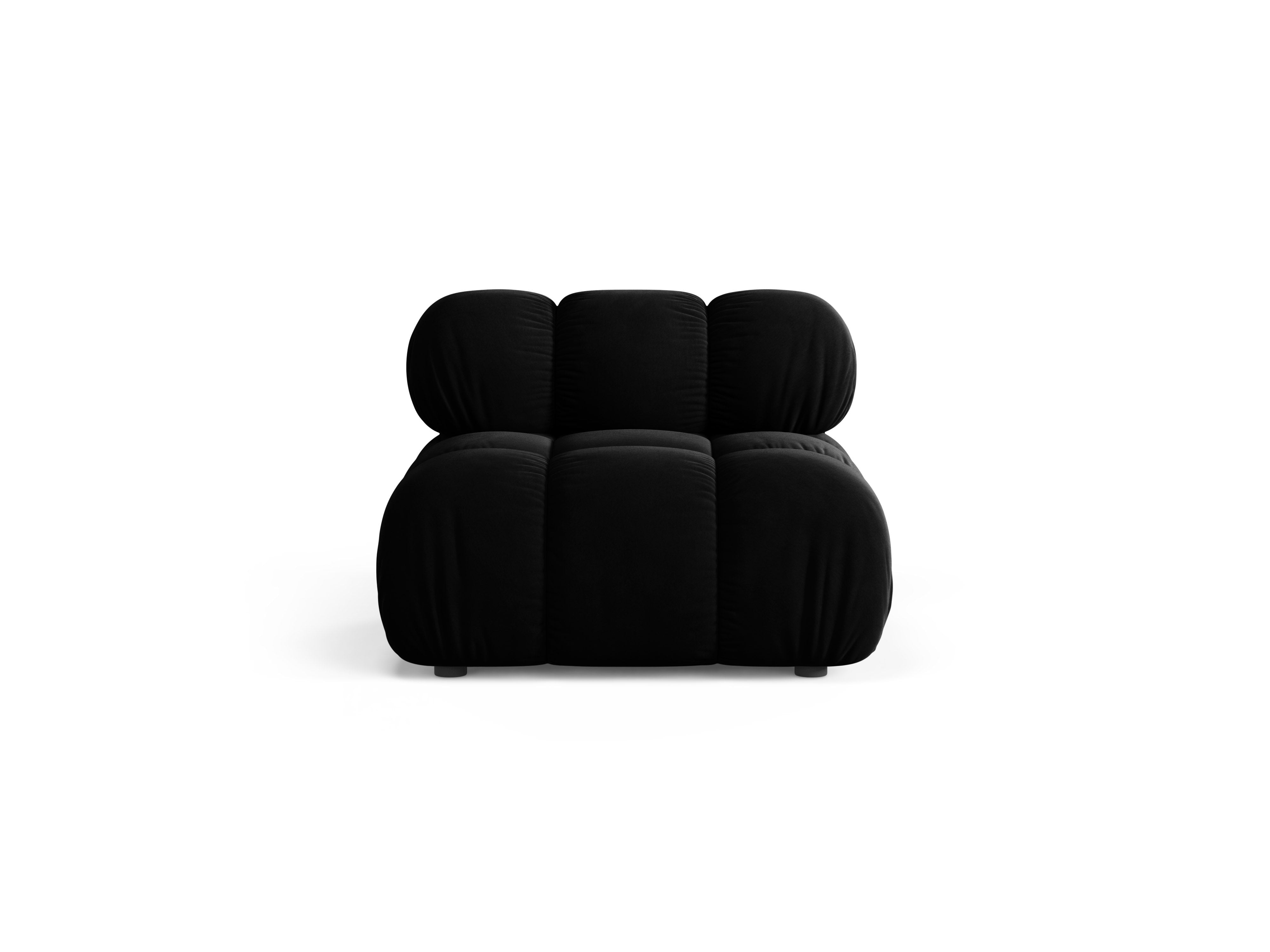 BELLIS Armchair / Module in Black Velvet