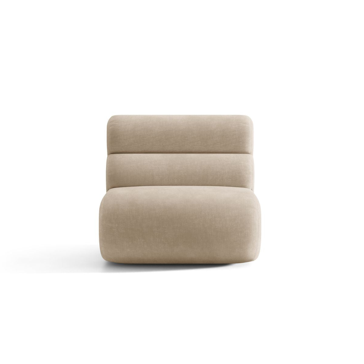 Armchair / NEO module beige chenille