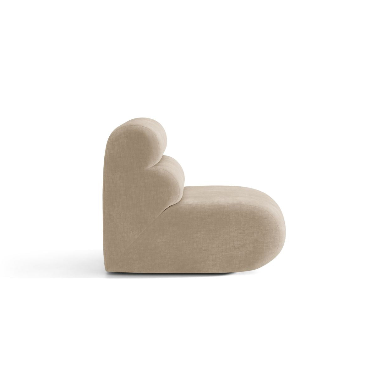Armchair / NEO module beige chenille
