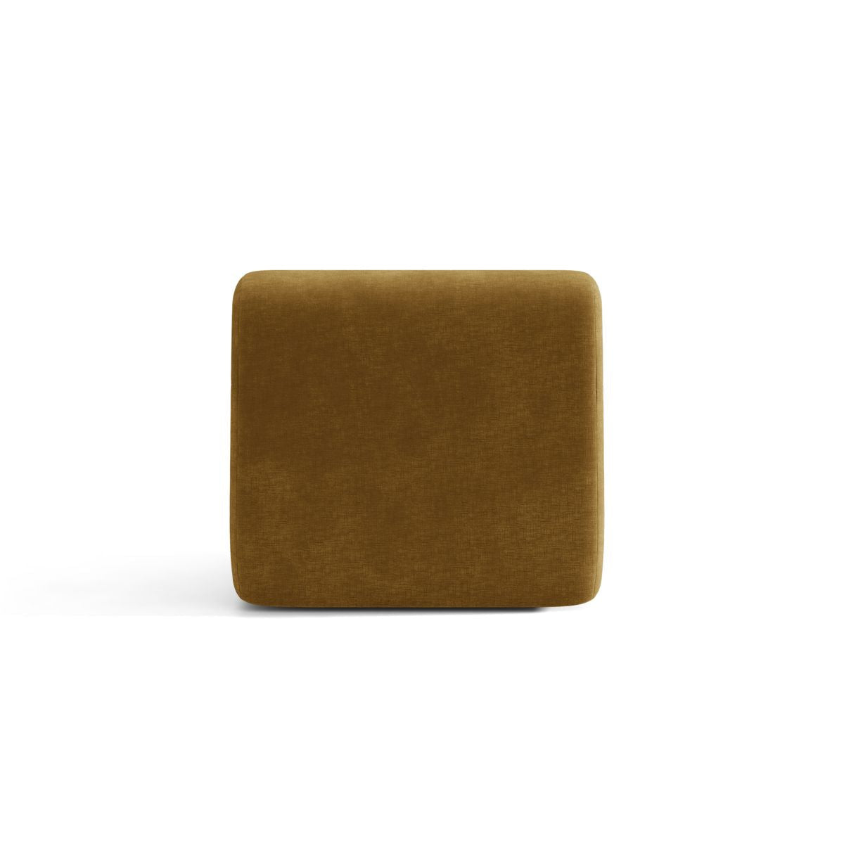 Armchair / NEO module in mustard chenille