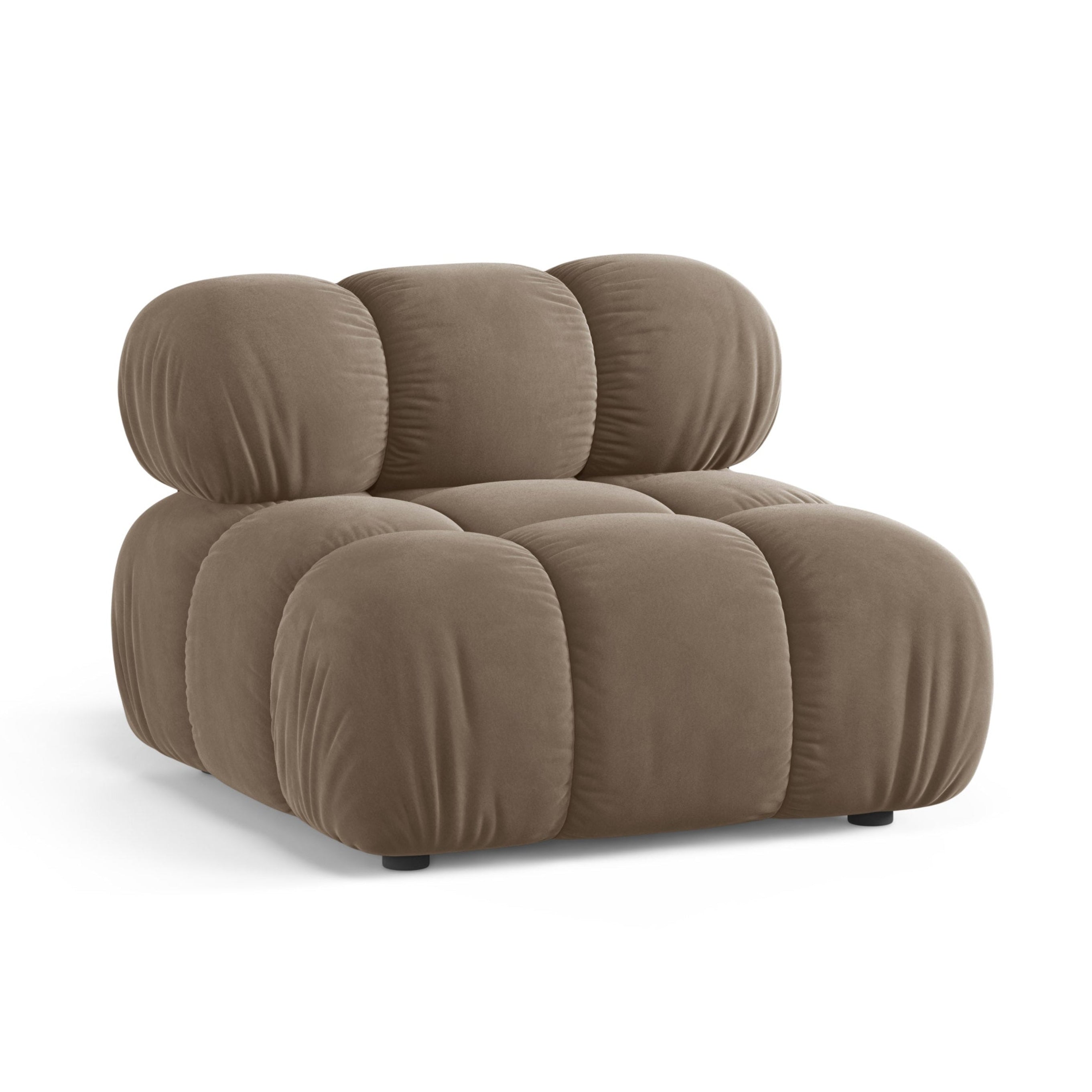 Armchair / velvet module BELLIS cappuccino