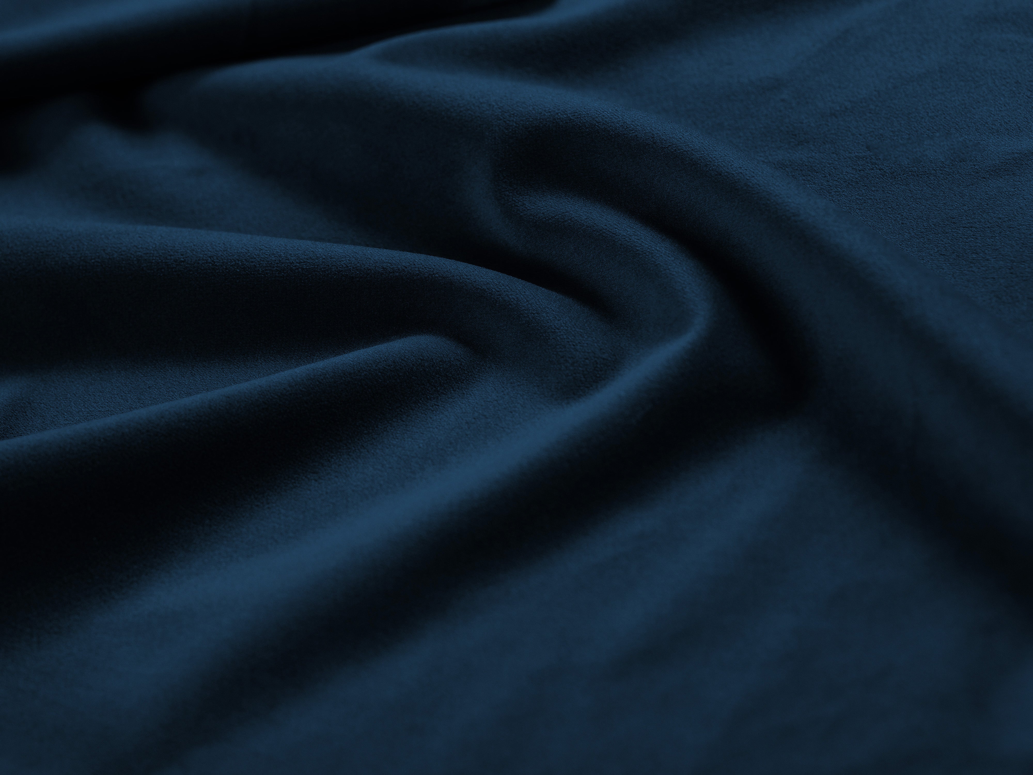 Armchair / velvet module BELLIS royal blue