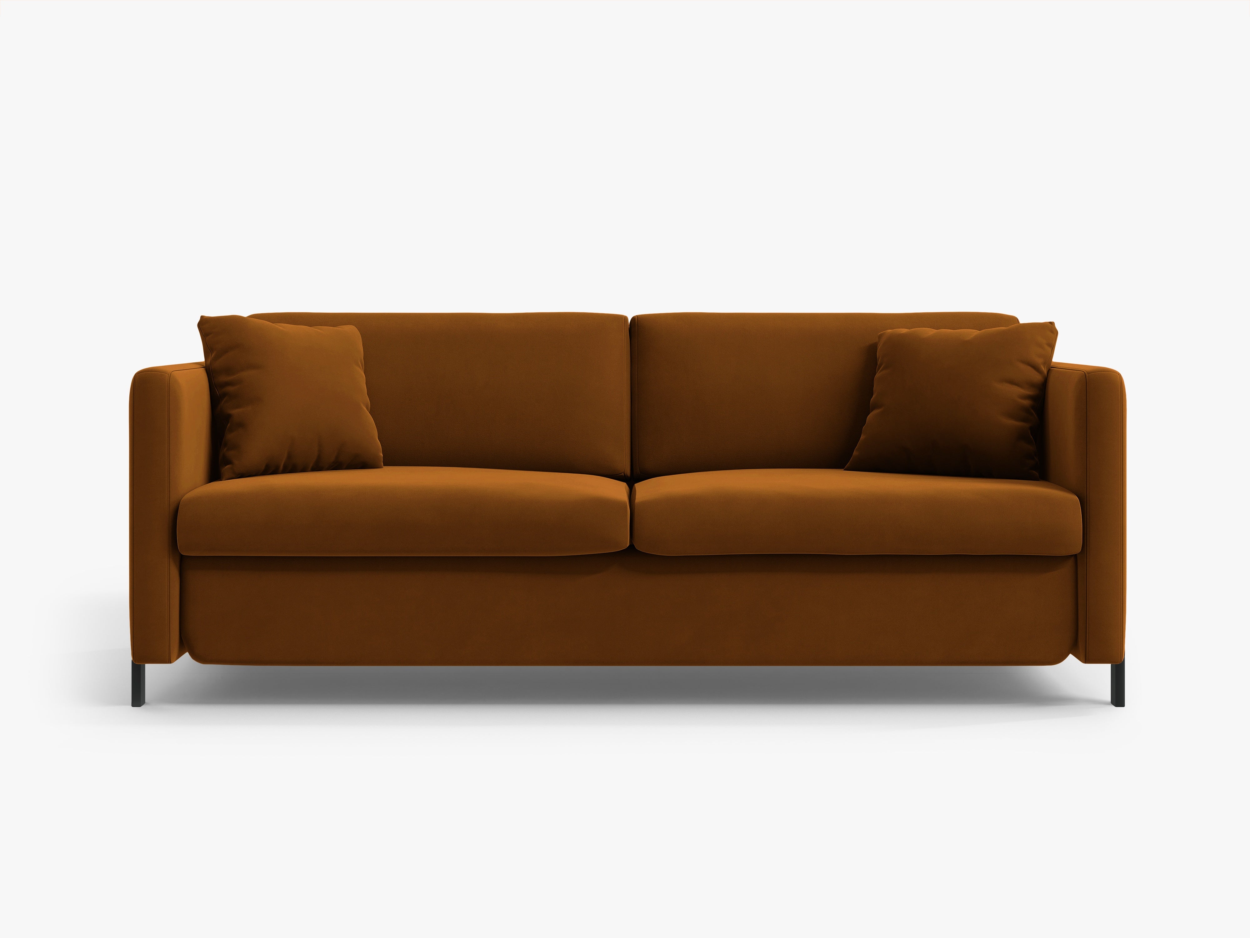Samtsofa mit Bettfunktion, "Gloria", 2 Sitze, Brown, 182x102x80
In Europa gemacht