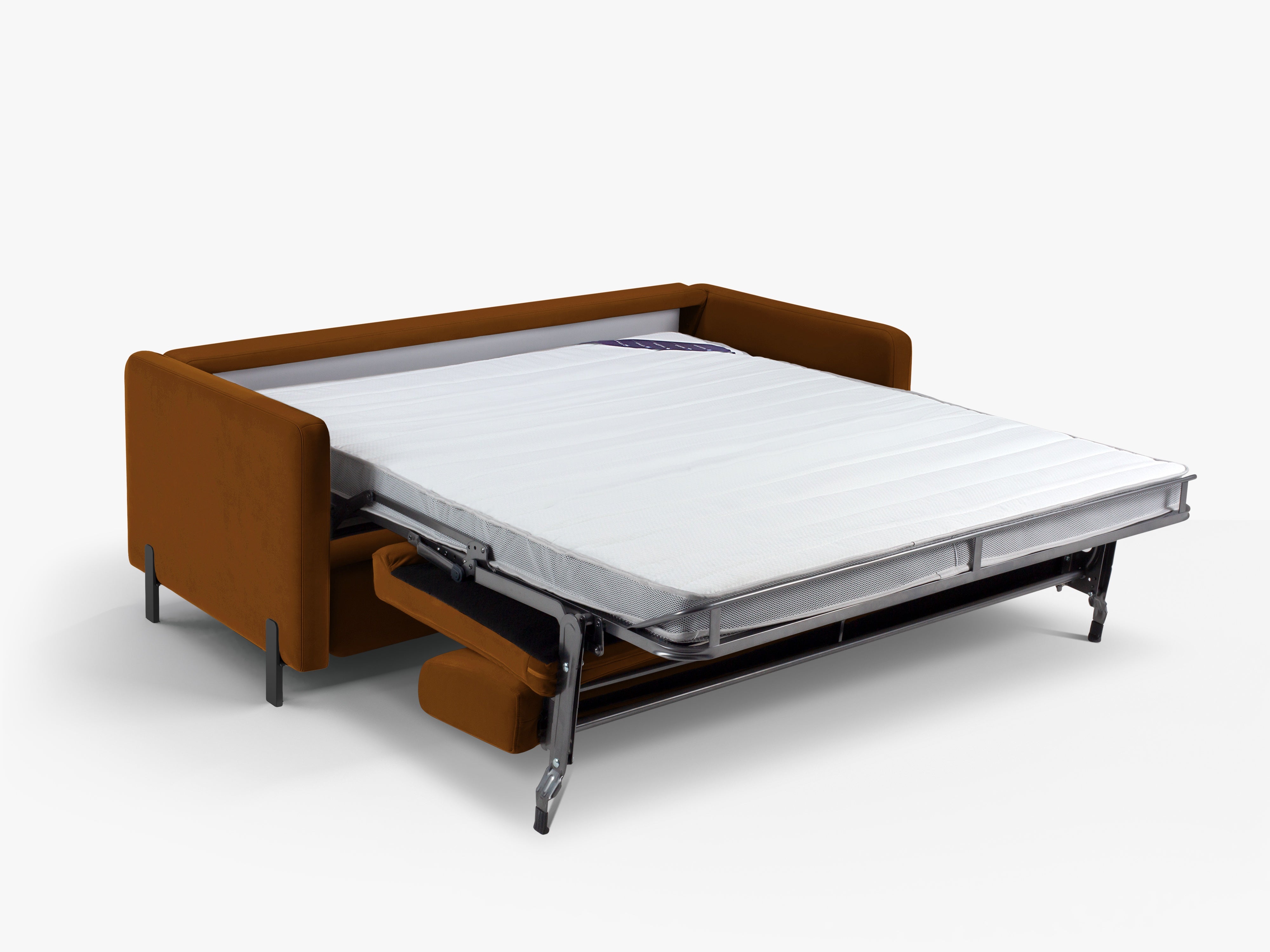 Samtsofa mit Bettfunktion, "Gloria", 2 Sitze, Brown, 182x102x80
In Europa gemacht
