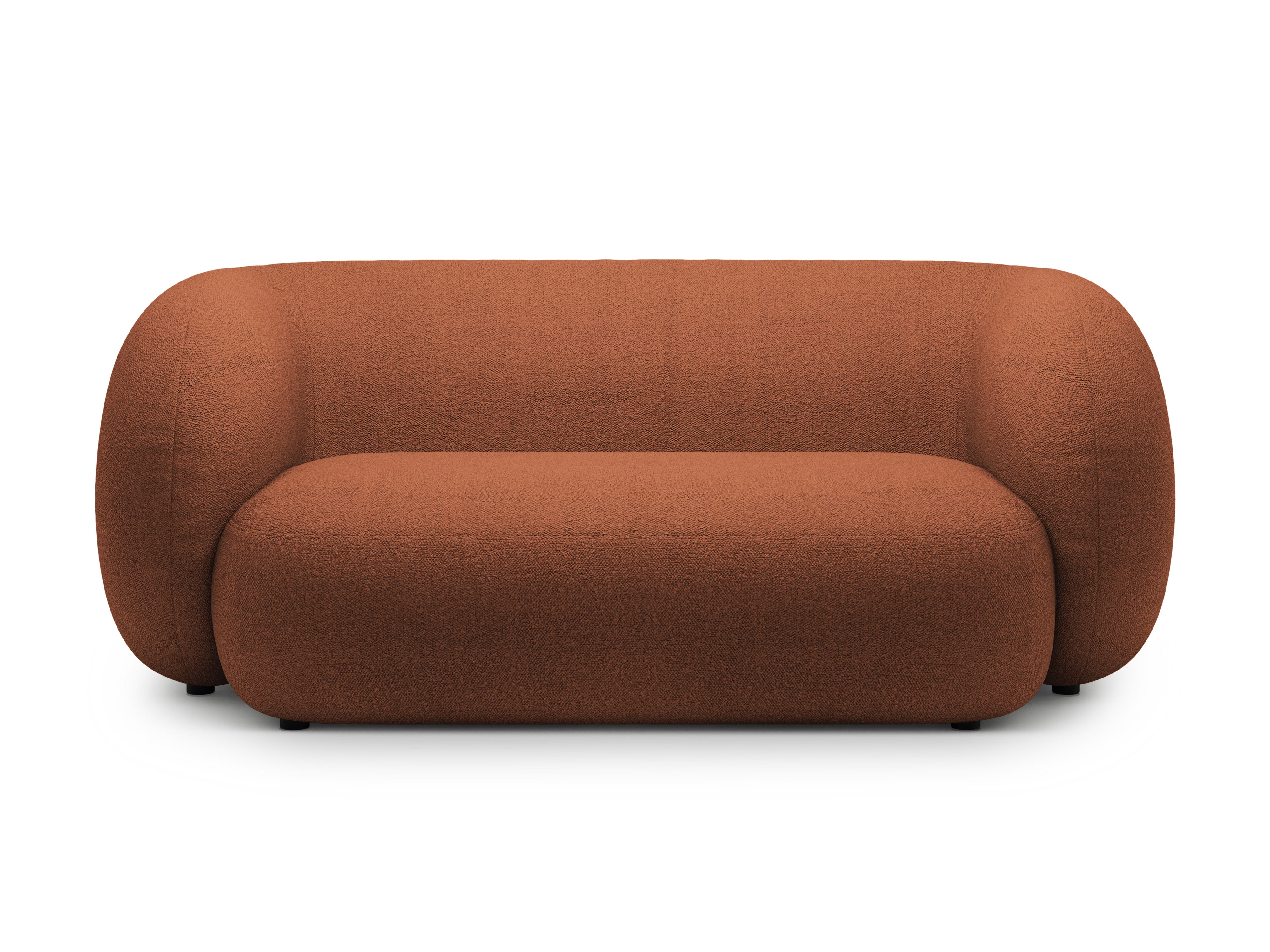 Sofa 2-sitzig KATE terrakotta Boucle