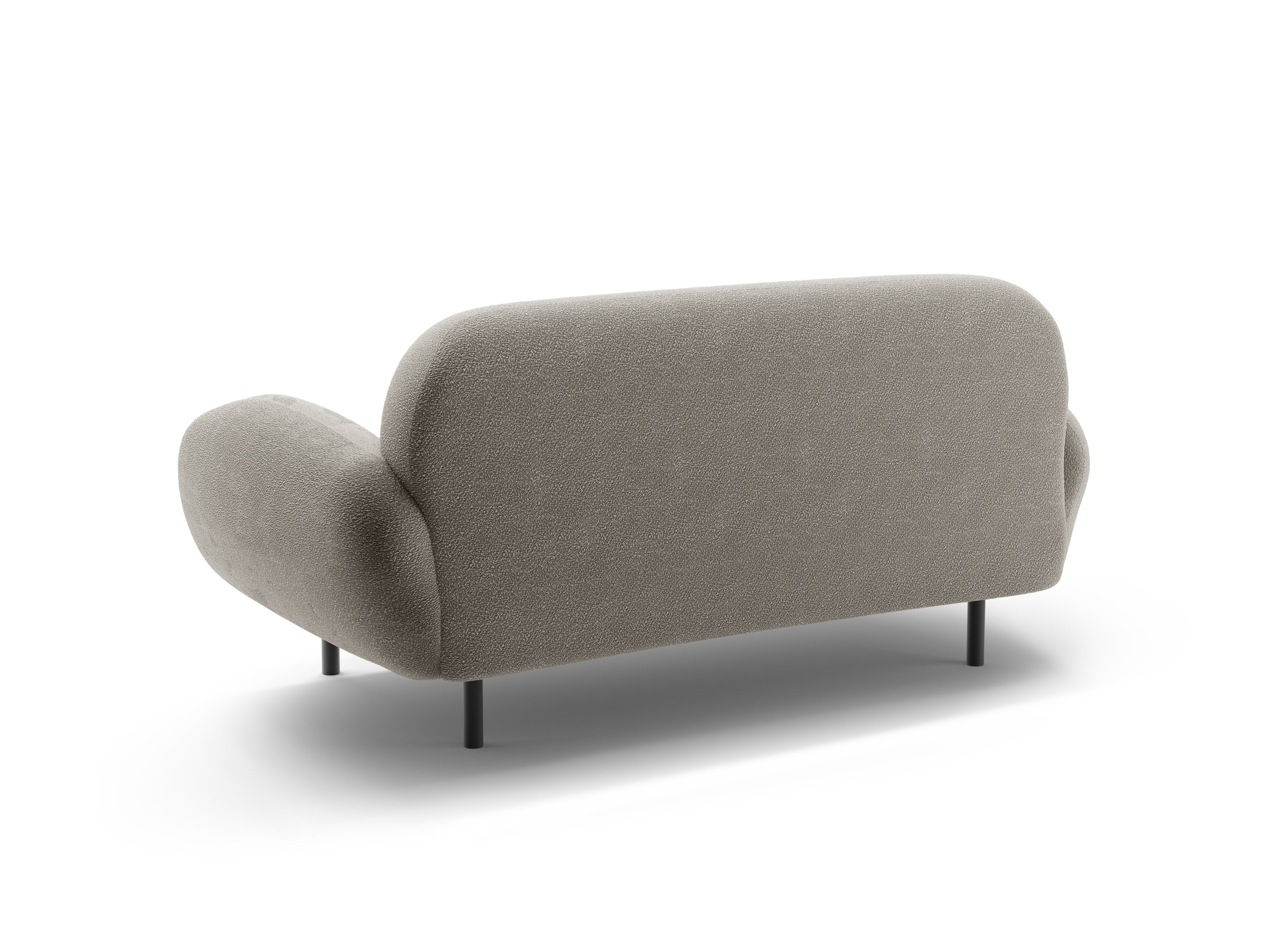 Sofa 2-sitzig POPPY graues Boucle