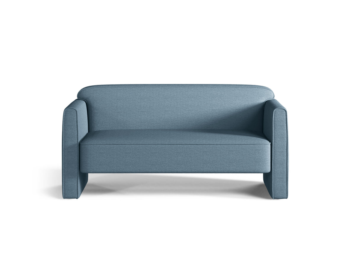 2-Seater Sofa ABBY Denim Blue