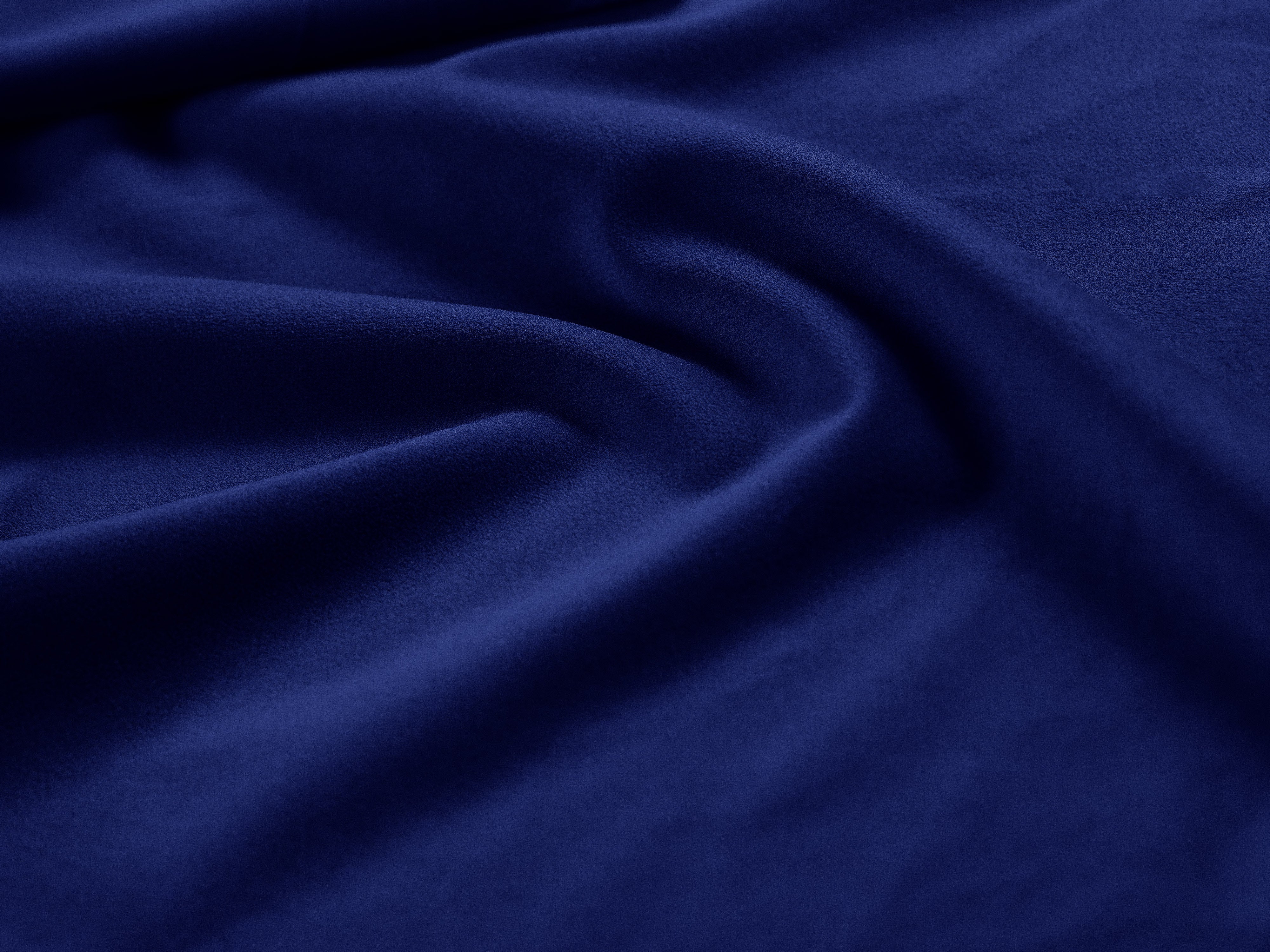 2-Seater Velvet Sofa GEORGIA in Cobalt Blue