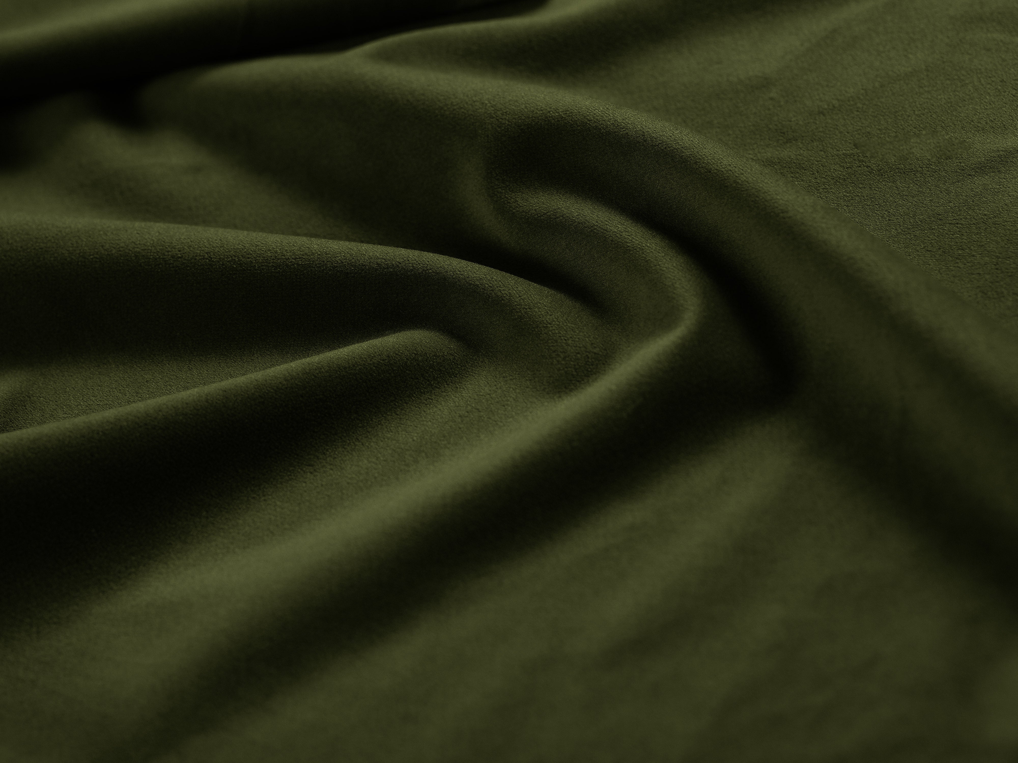2-Seater Velvet Sofa GEORGIA Military Green