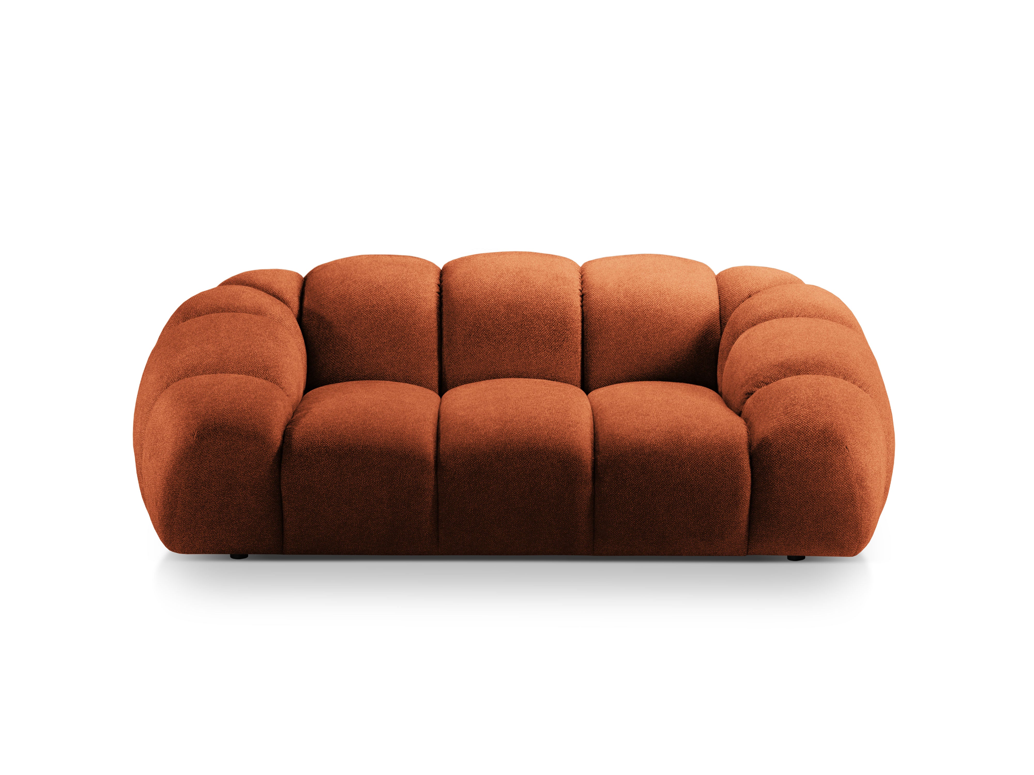 Sofa 2-sitzig DIANA terrakotta Chenille